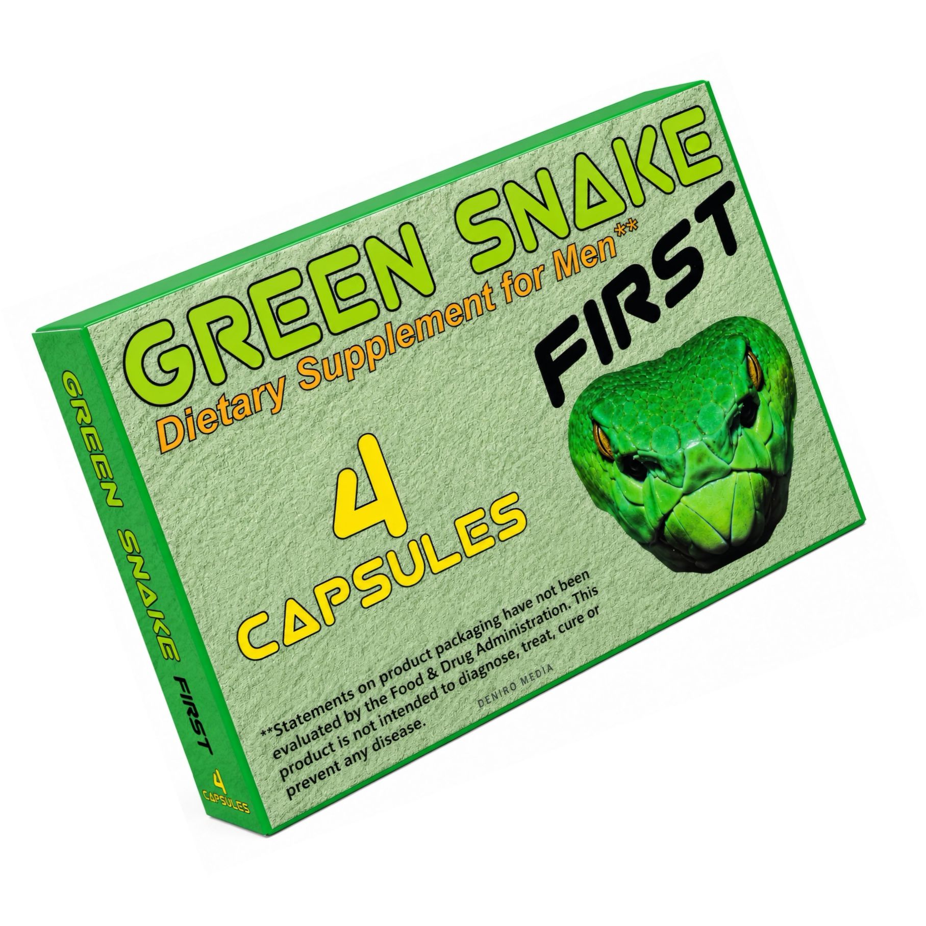 4 Pastile Green Snake Potență Și Rezistență 2–3 Zile