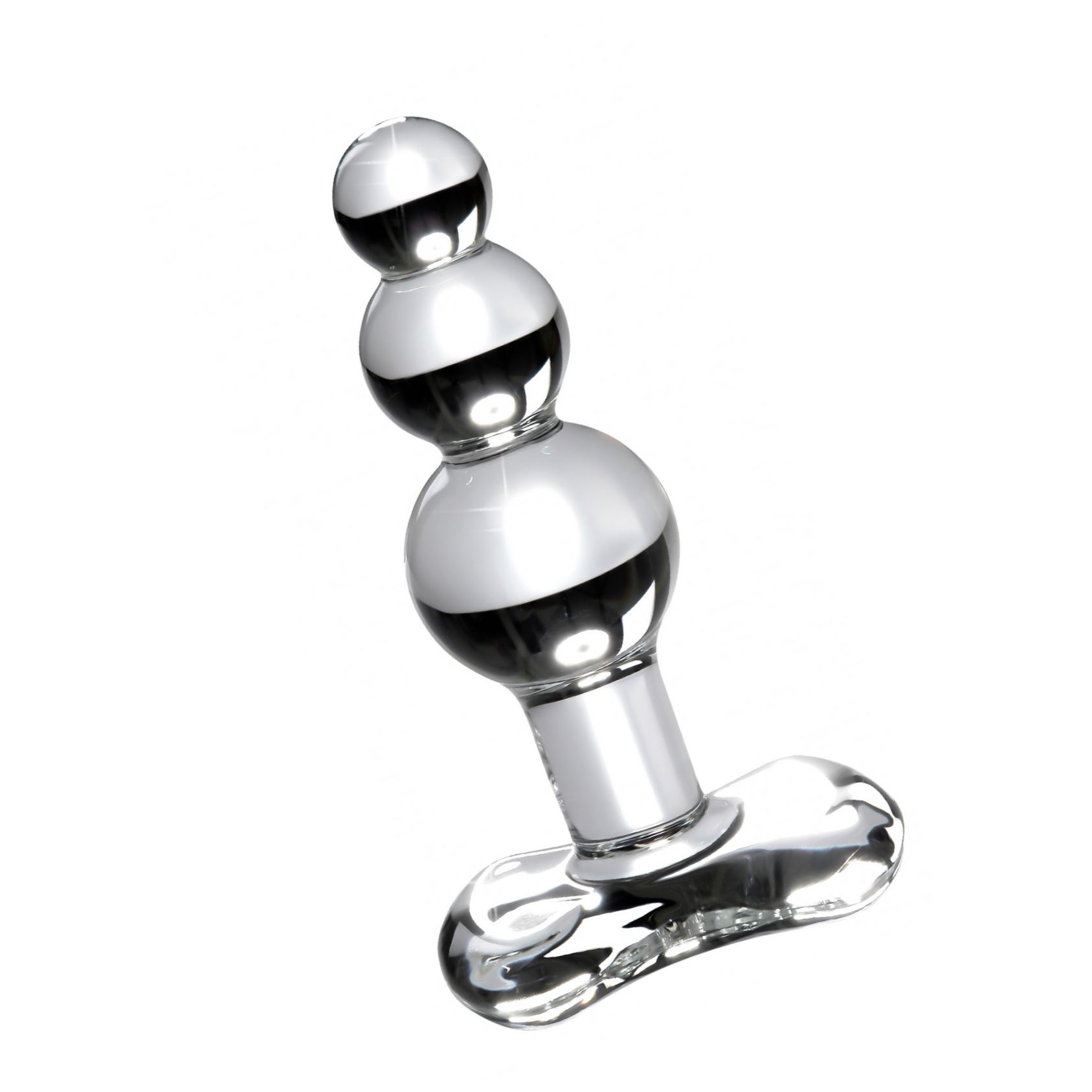 Anal Plug Din Sticlă Icicles No 47 Transparent