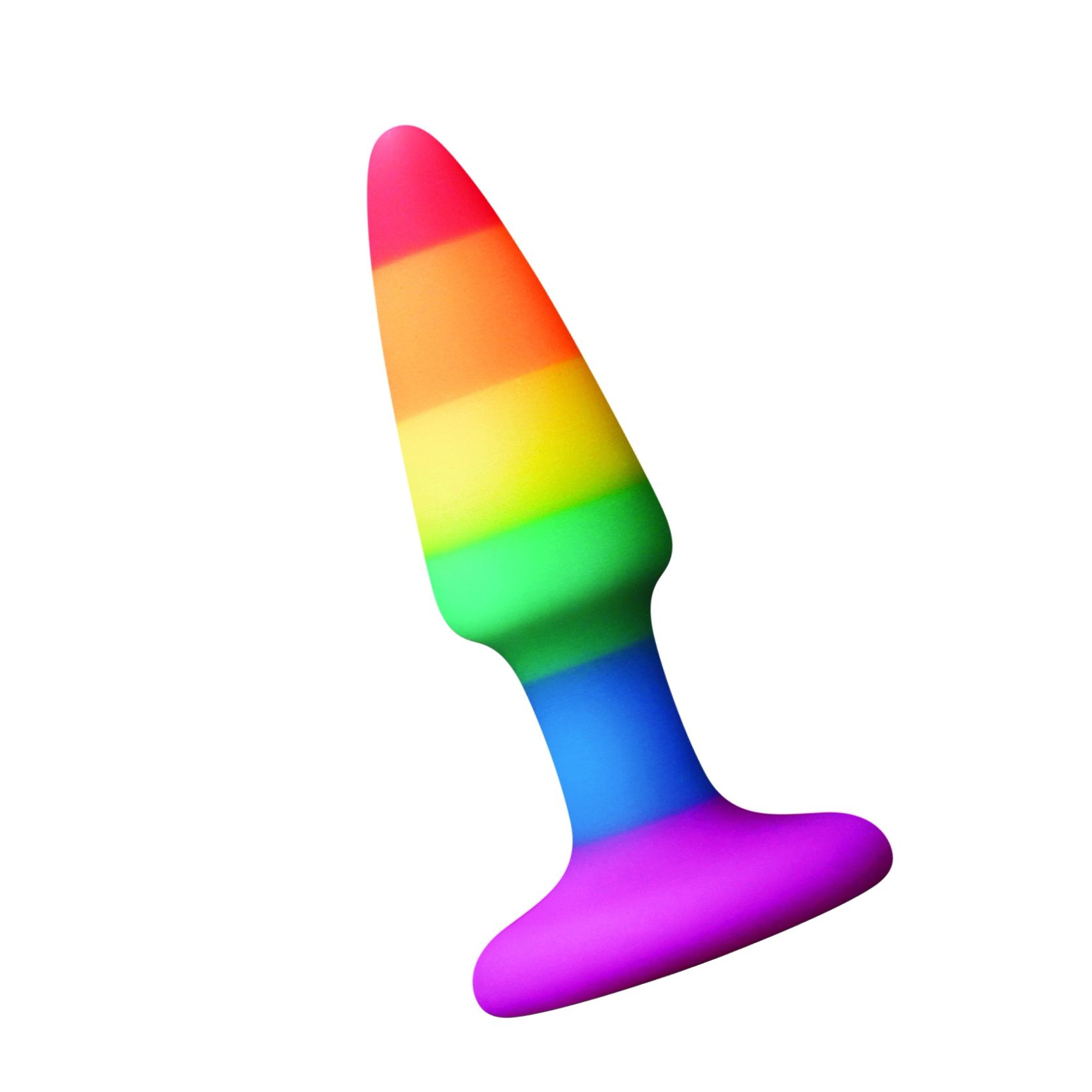 Anal Plug Pleasure Rainbow Mini Multicolor