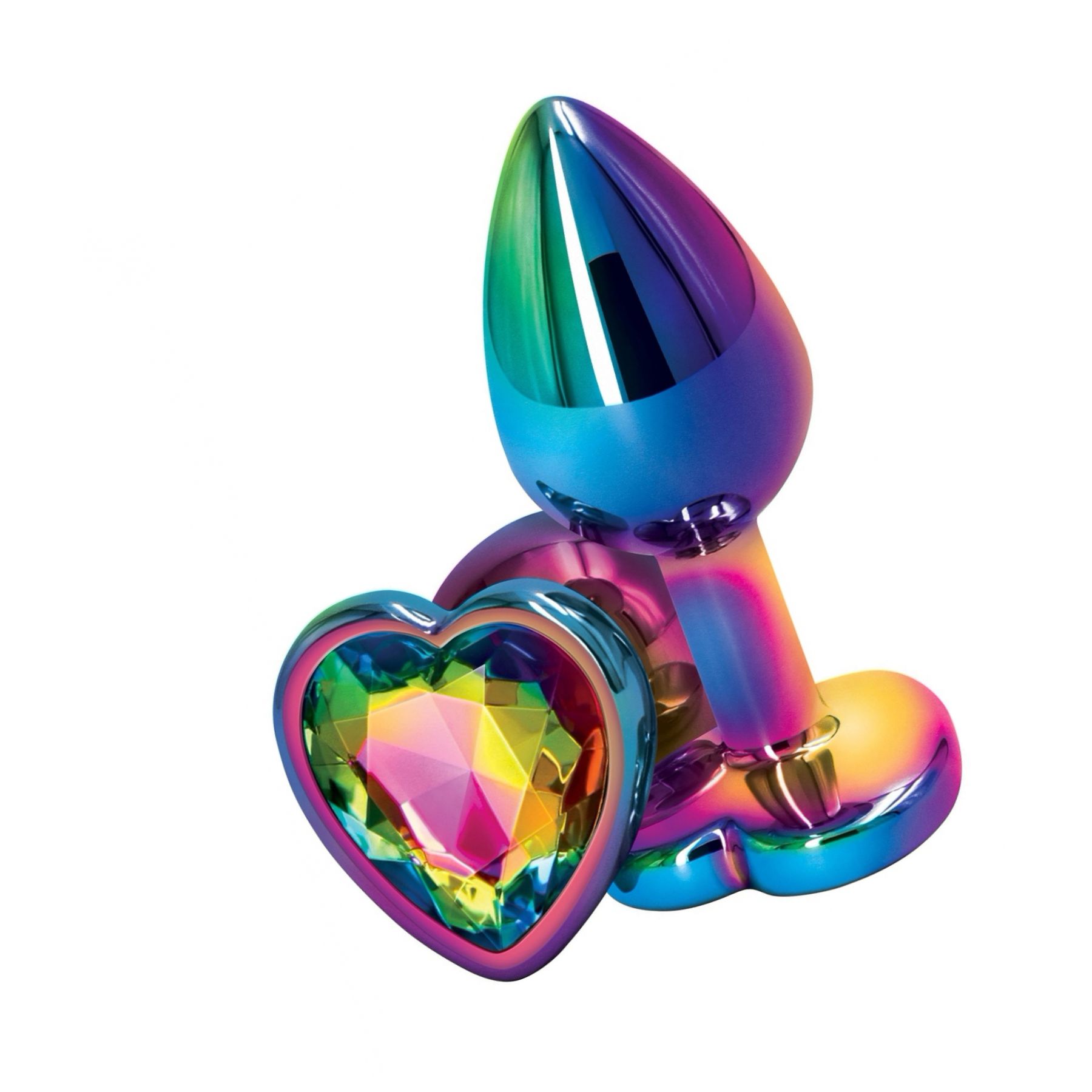 Anal Plug Rear Assets Multicolor Heart S