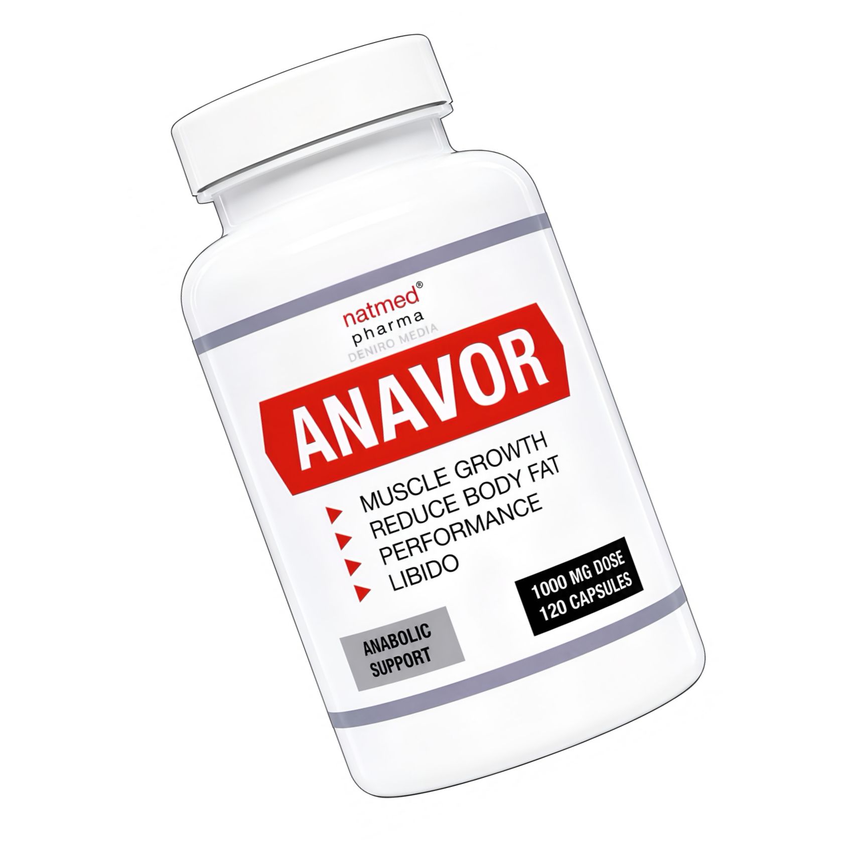 Anavor Creștere Masă Musculară 120 Capsules