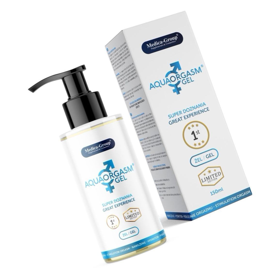 Aqua Orgasm Gel – Alunecare Intensă și Confort