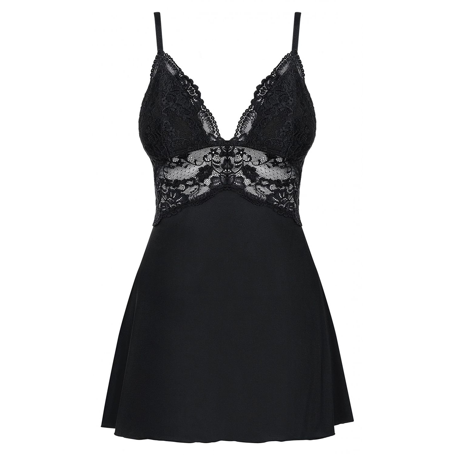 Babydoll Obsessive 810-BAB-1 Negru