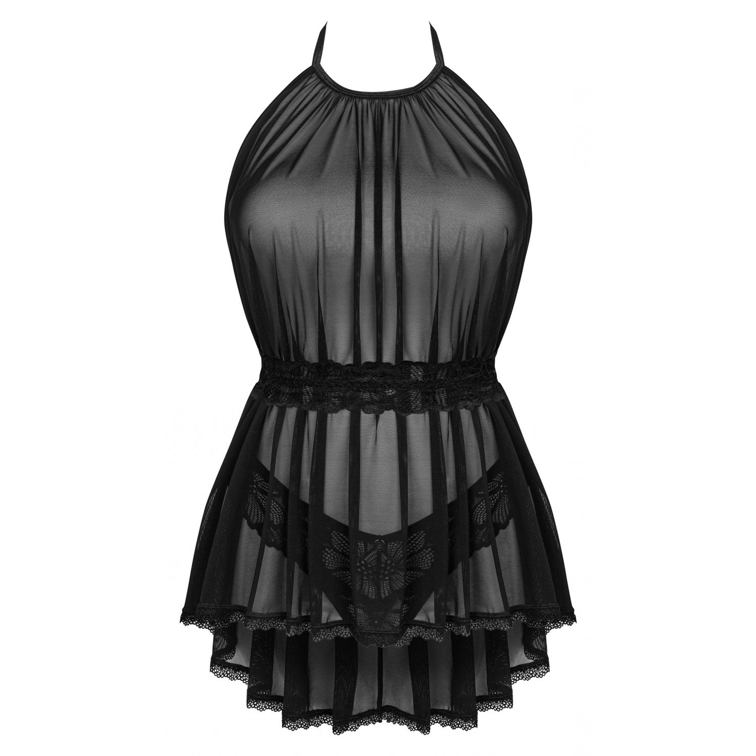 Babydoll Obsessive Serafia Negru