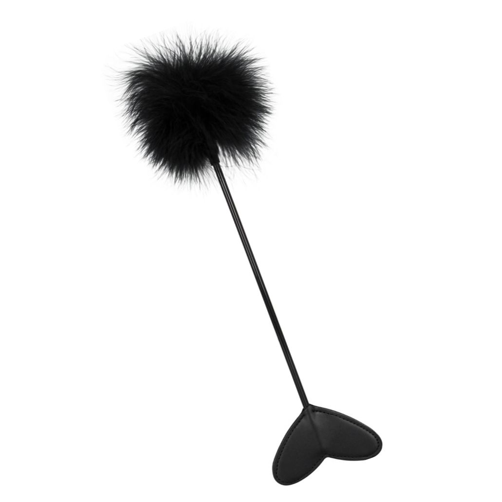 Bad Kitty Feather Wand Black Negru