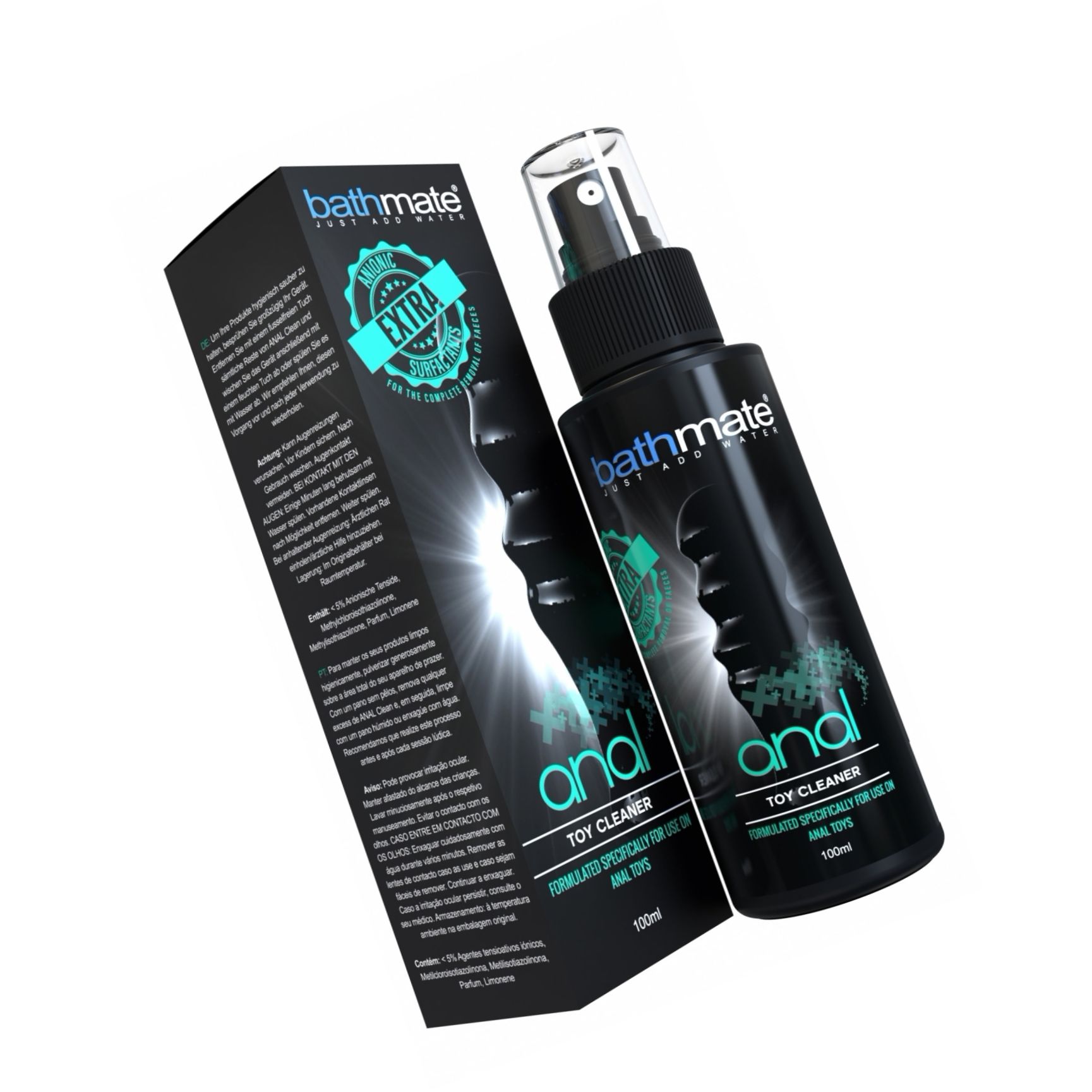 Bathmate curățător Jucării Anale Spray Fără Parabeni