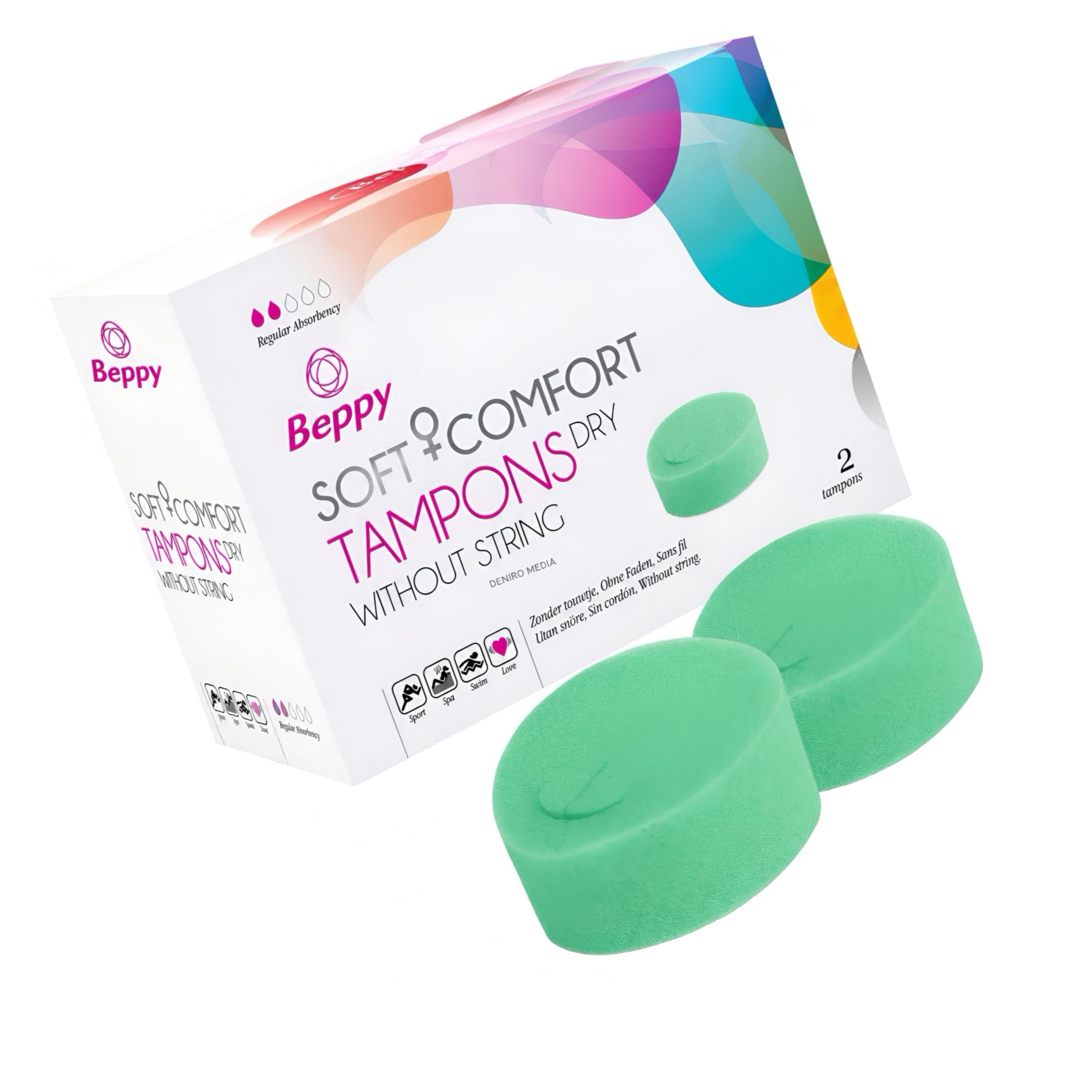 Beppy Soft Comfort Dry,, Protecție Invizibilă 8h
