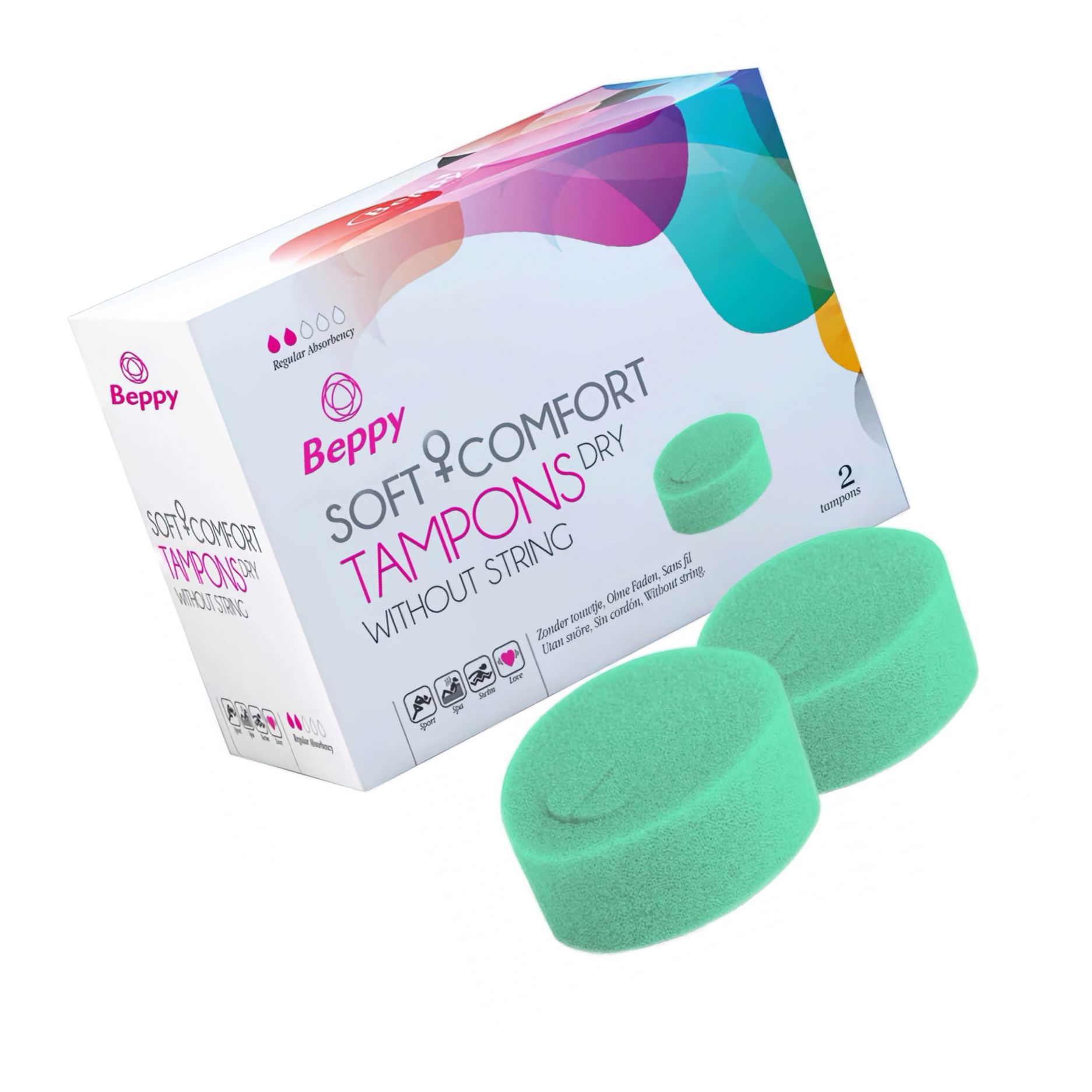 Beppy Soft Comfort Dry,, Protecție Invizibilă 8h