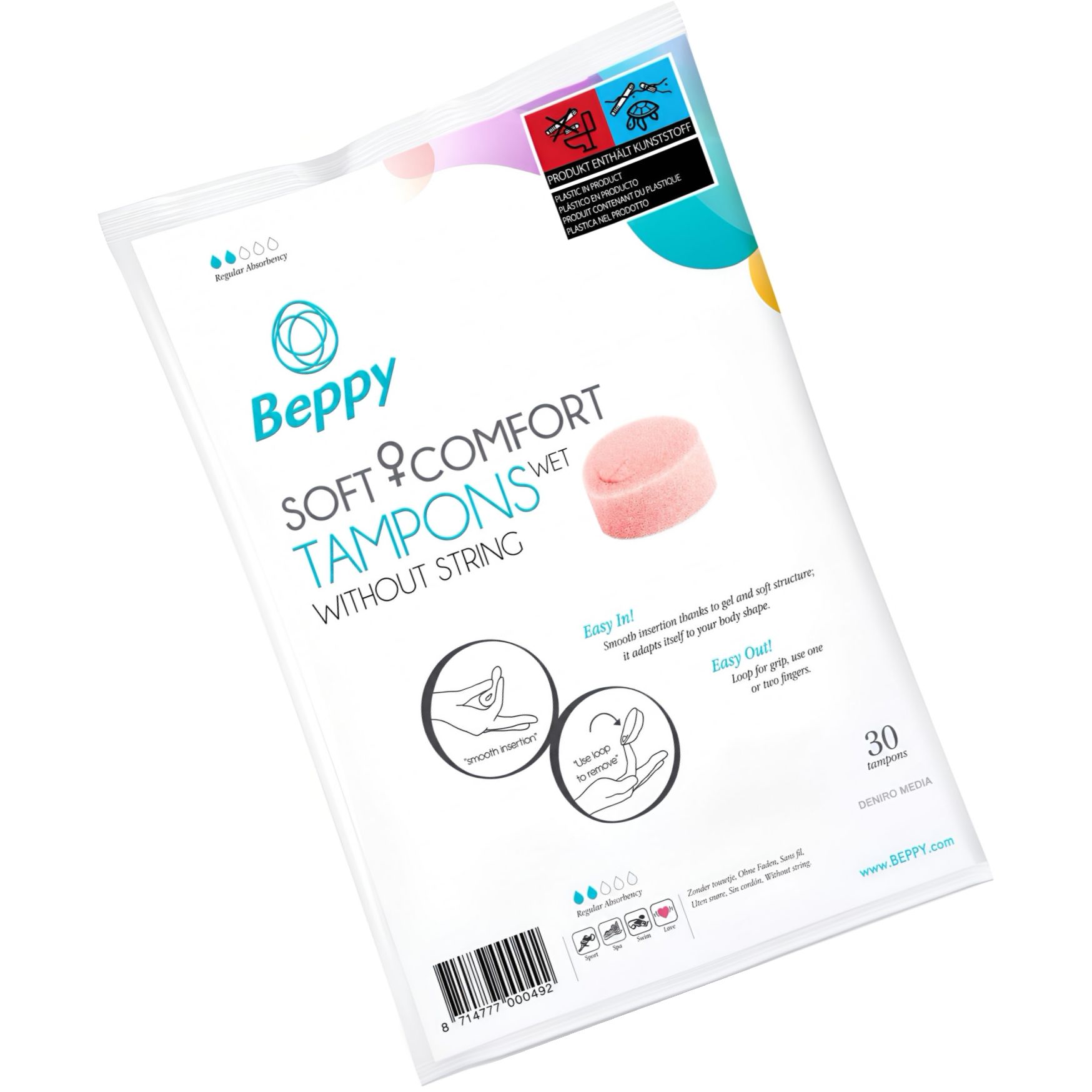 Beppy Soft Comfort Wet: Tampoane Interne Discrete