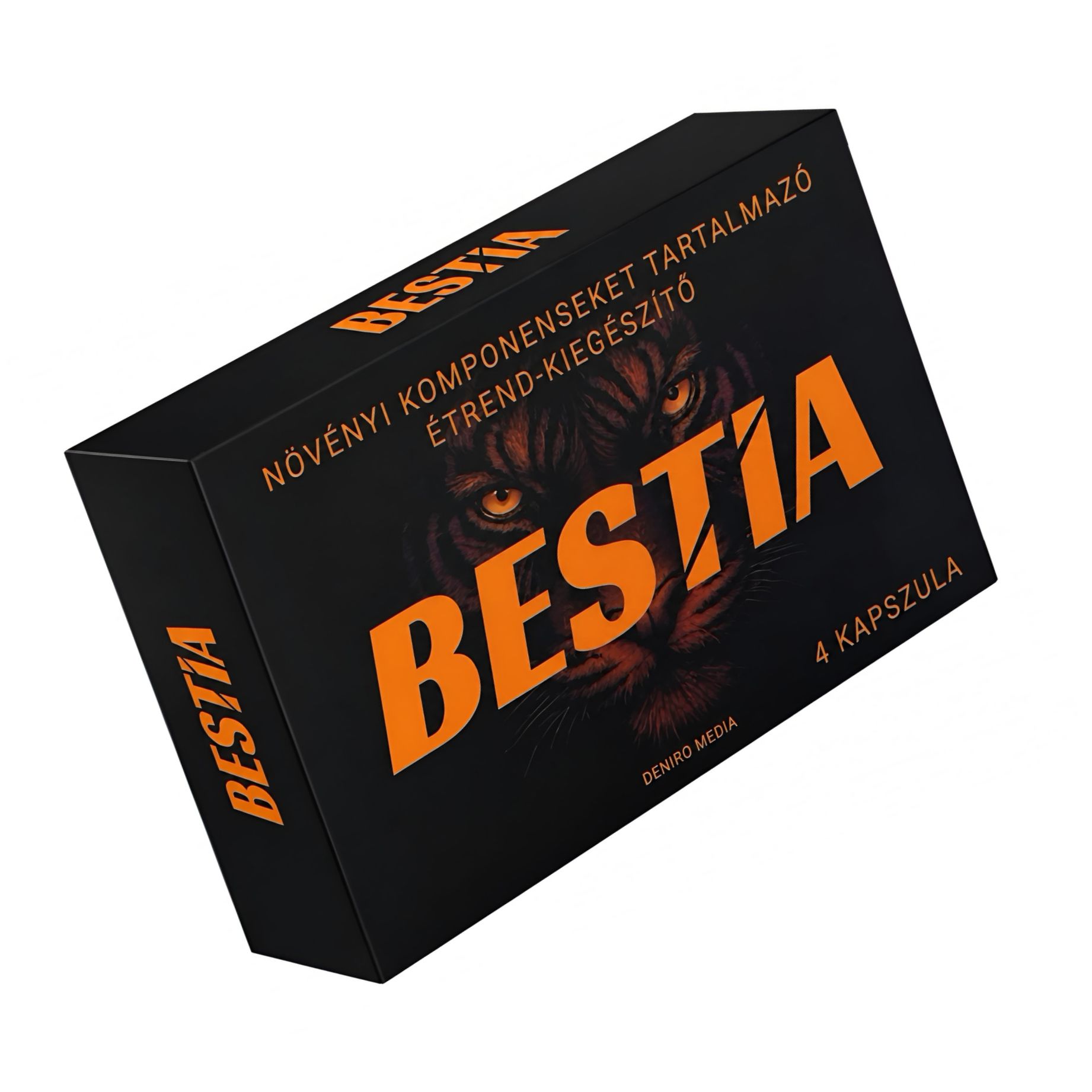 Bestia – 4 Capsule Naturale Pentru Potență, Vitalitate