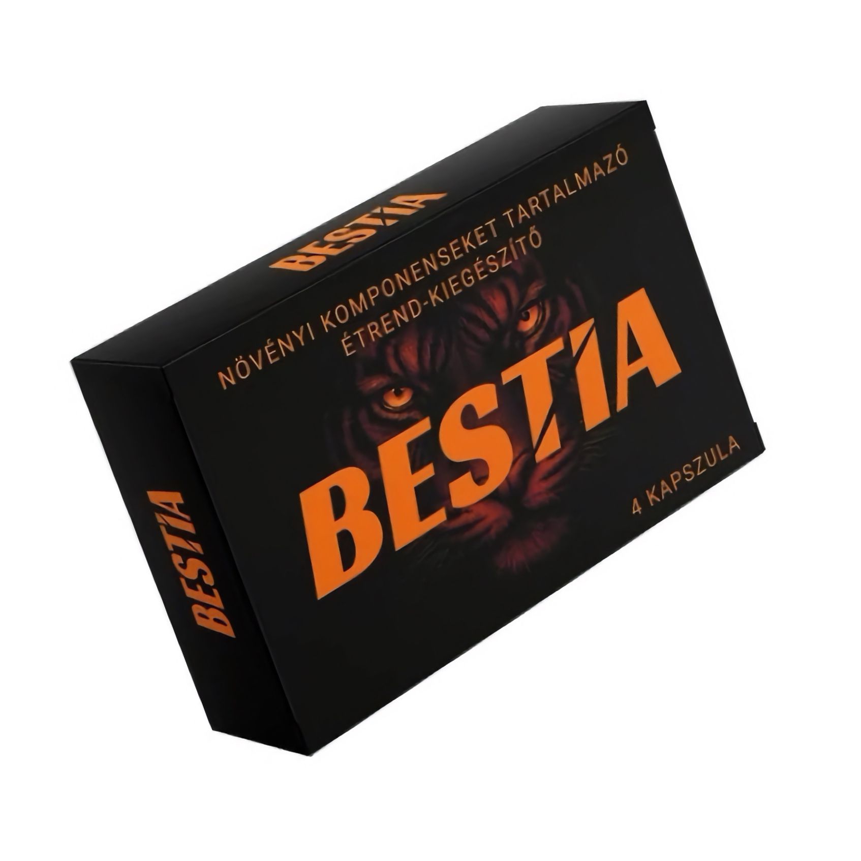 Bestia – 4 Capsule Naturale Pentru Potență, Vitalitate