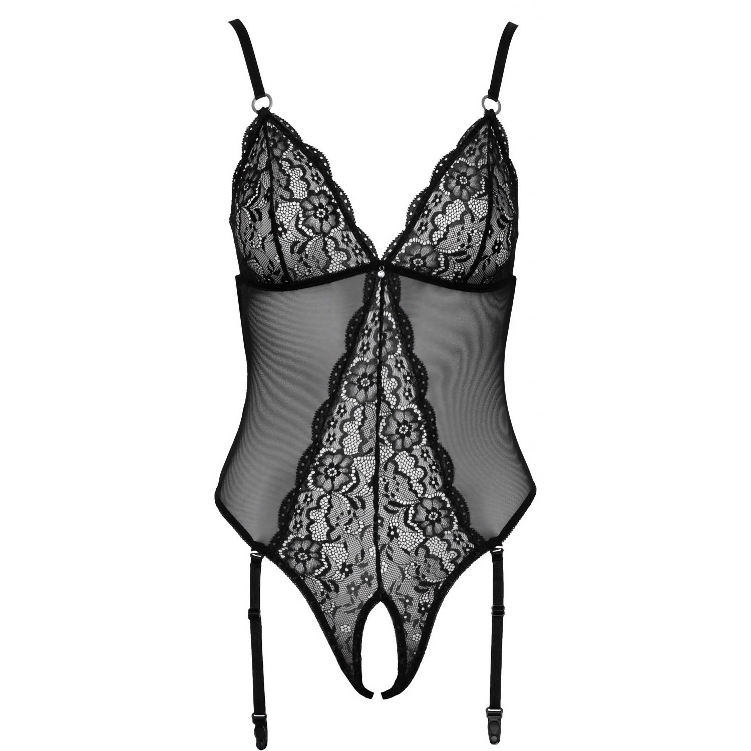 Body Decupat Cottelli Collection Fun Negru