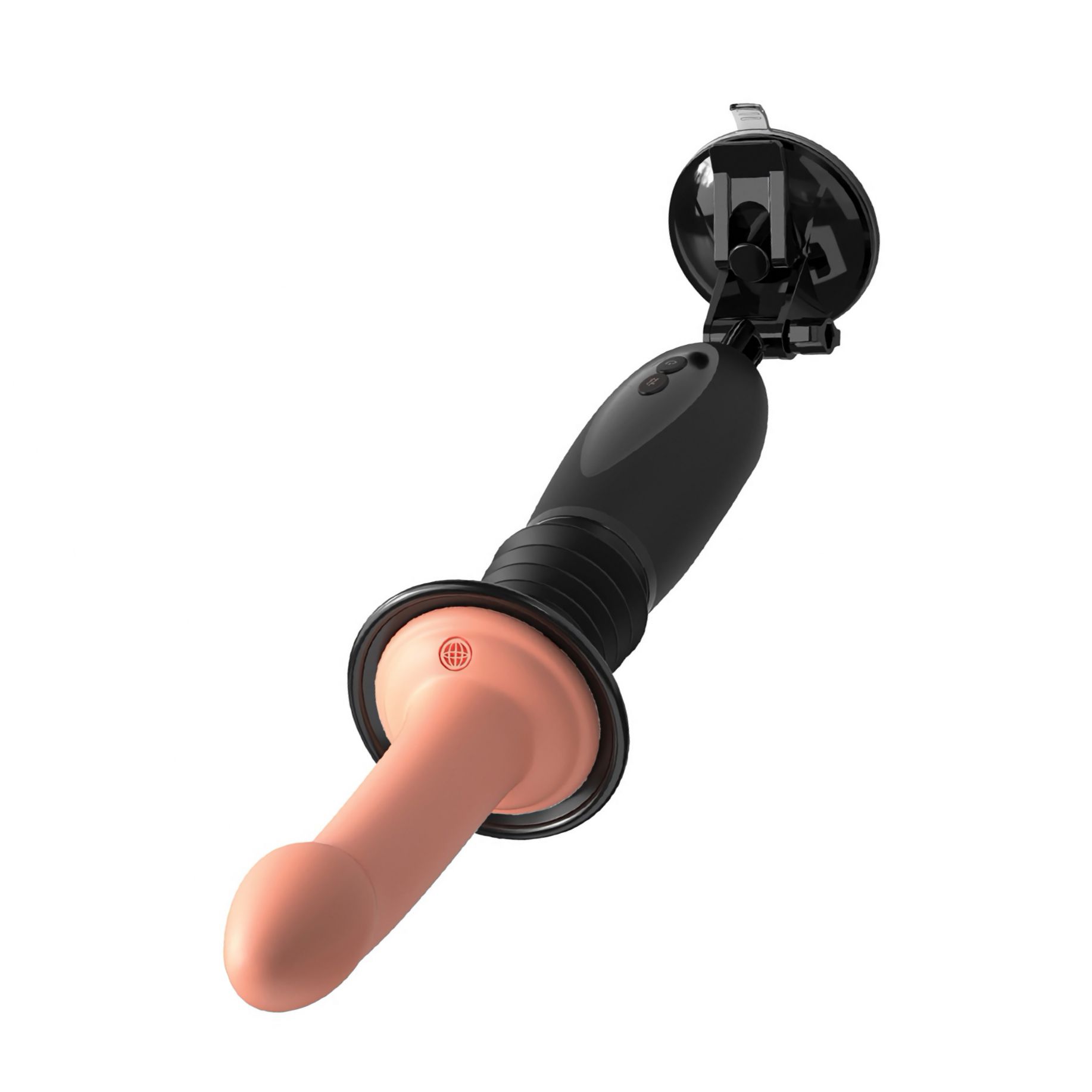 Body Dock Thruster Fetish Fantasy 7 viteze reîncărcabil Negru