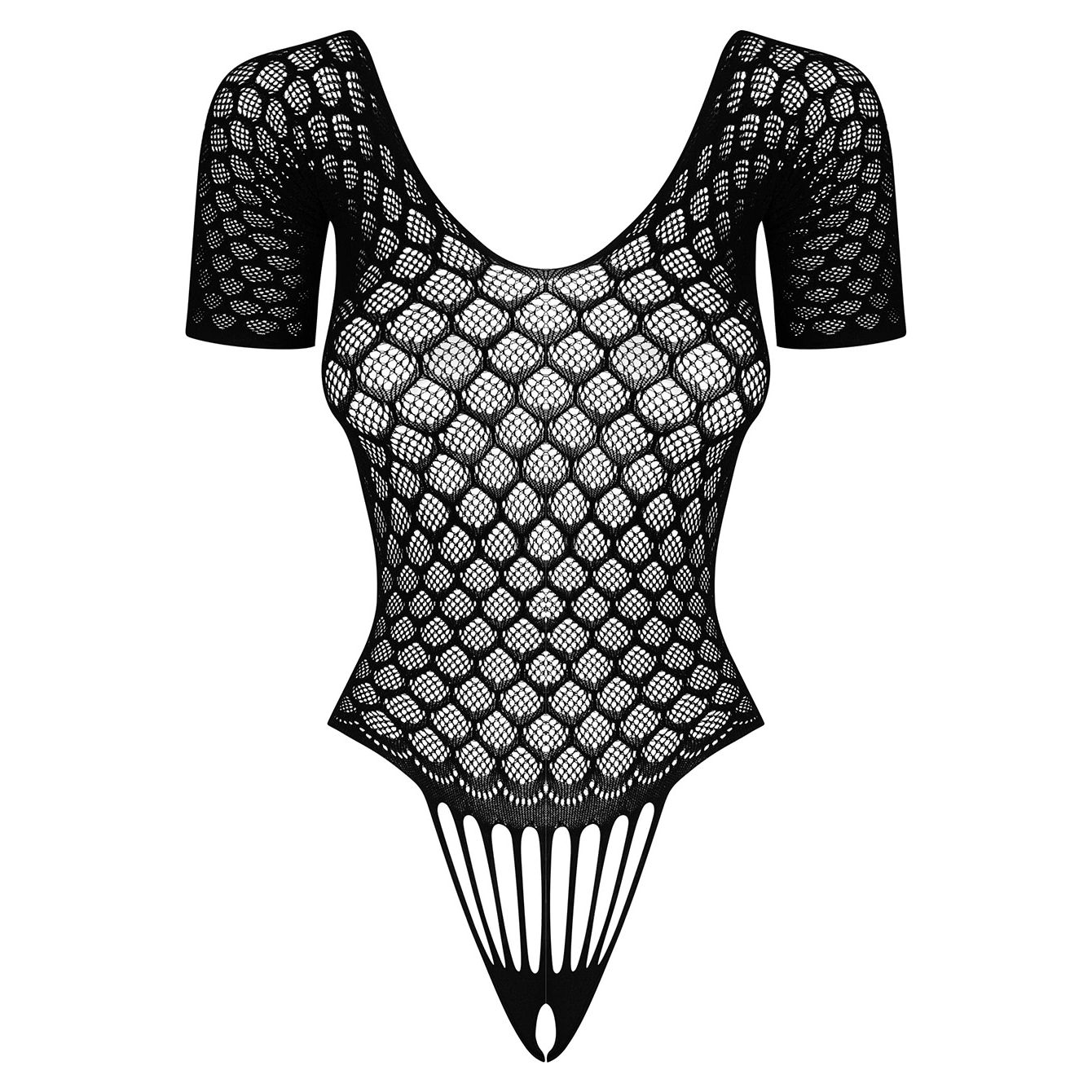 Body Decupat Obsessive B131 Negru