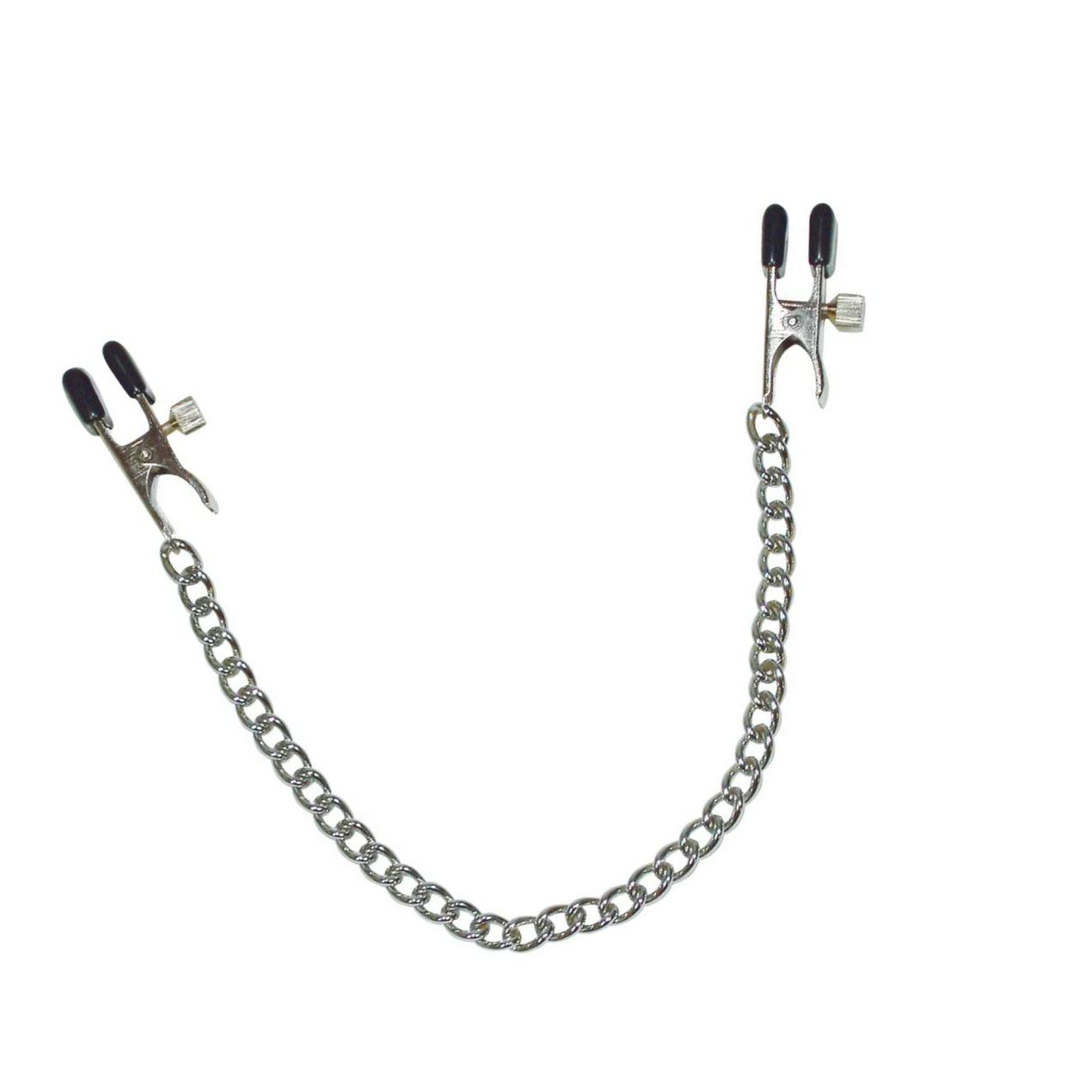 Breast Chain And Nipple Clamps SX Argintiu