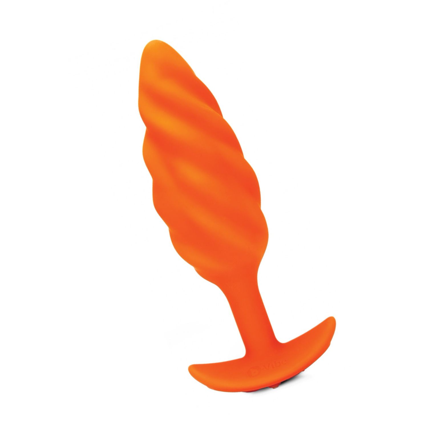 Anal Plug B-Vibe Swirl Portocaliu