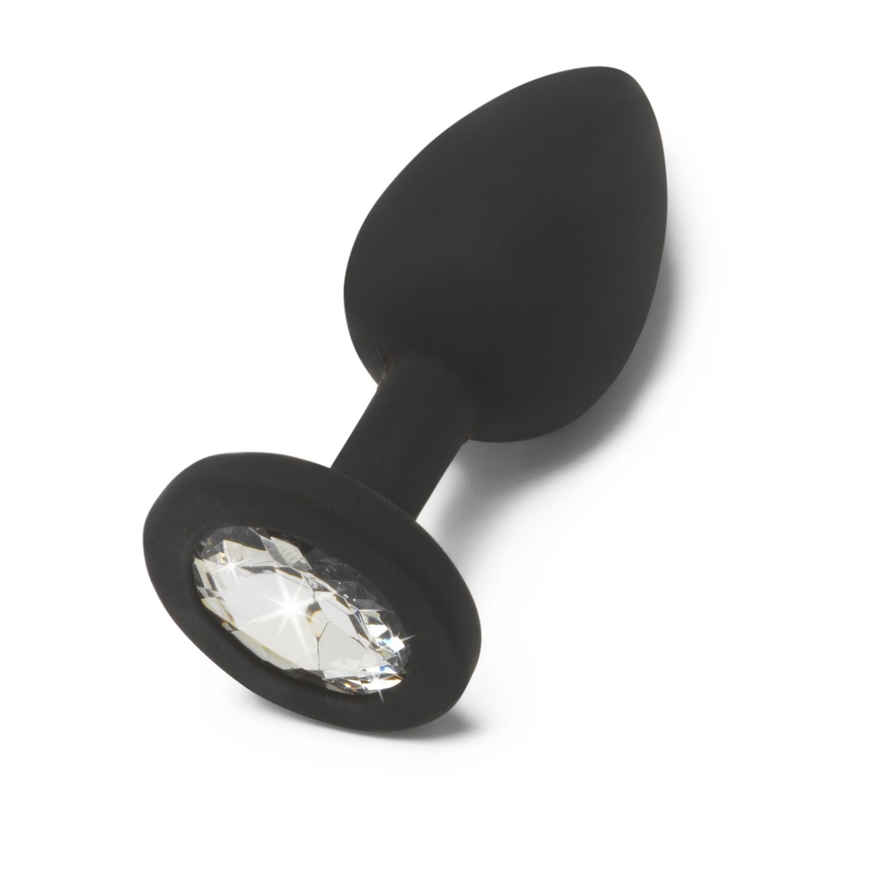 Anal Plug Diamond Jewel Small Negru