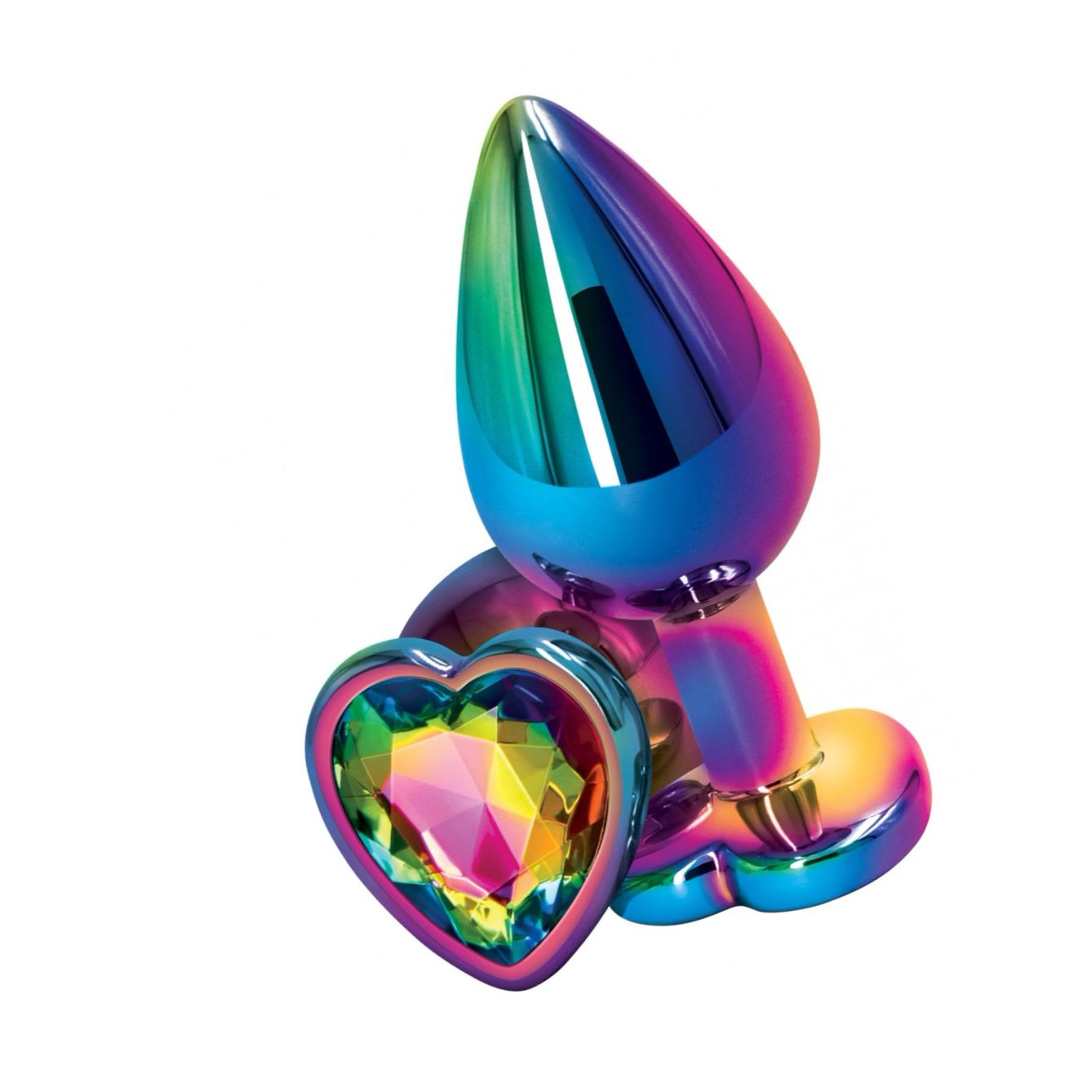 Anal Plug Rear Assets Multicolor Heart M