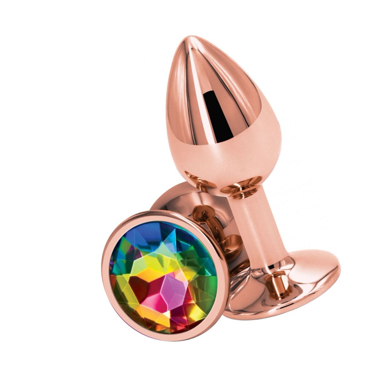 Anal Plug Rear Assets Rose Gold S Multicolor