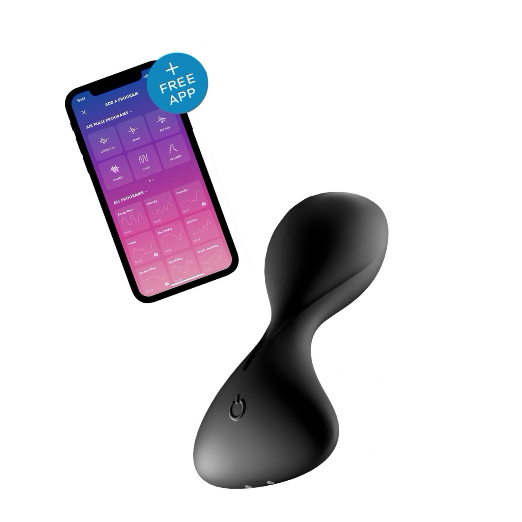 Anal Plug Satisfyer Trendsetter Negru