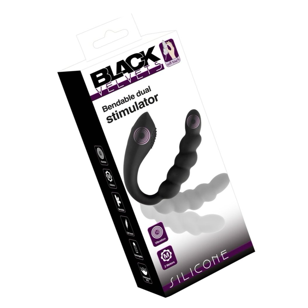 BV Bendable Dual — 2 Motoare, 10 Moduri, Reîncărcabil