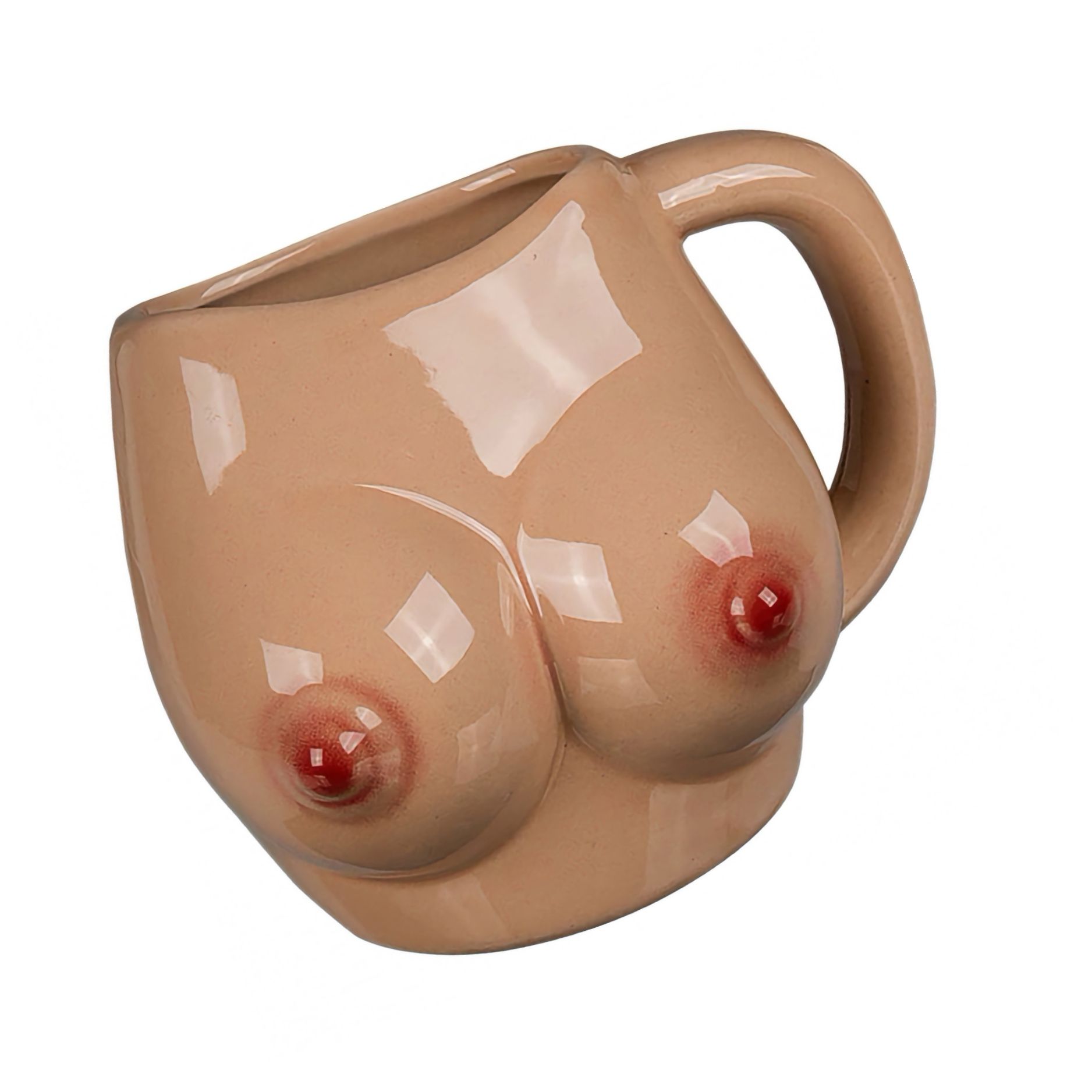 Cana Ceramică Ootb cu Design Discret și Jucăuș