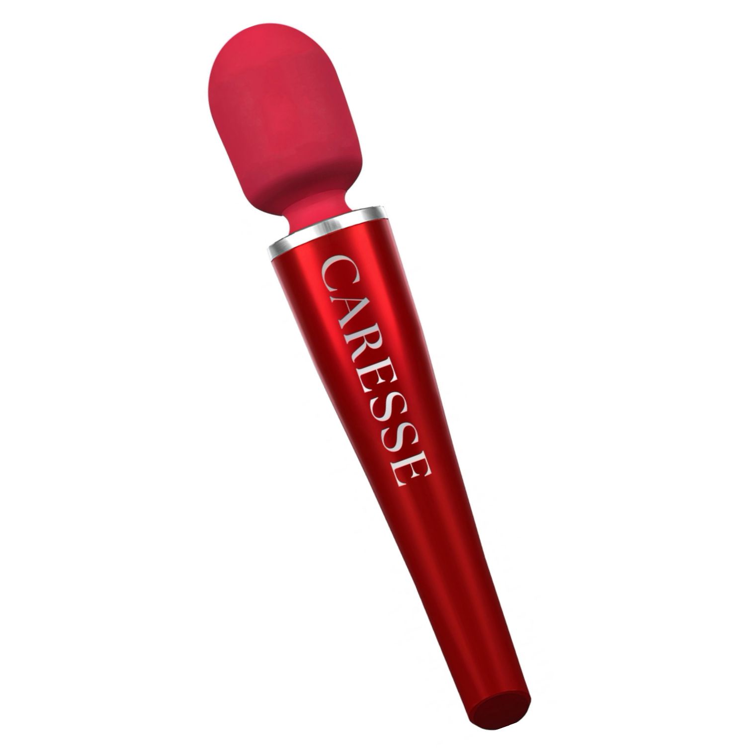 Caresse Pro Wand 8000rpm - 5 Moduri, IPX7, 120 Min Roșu