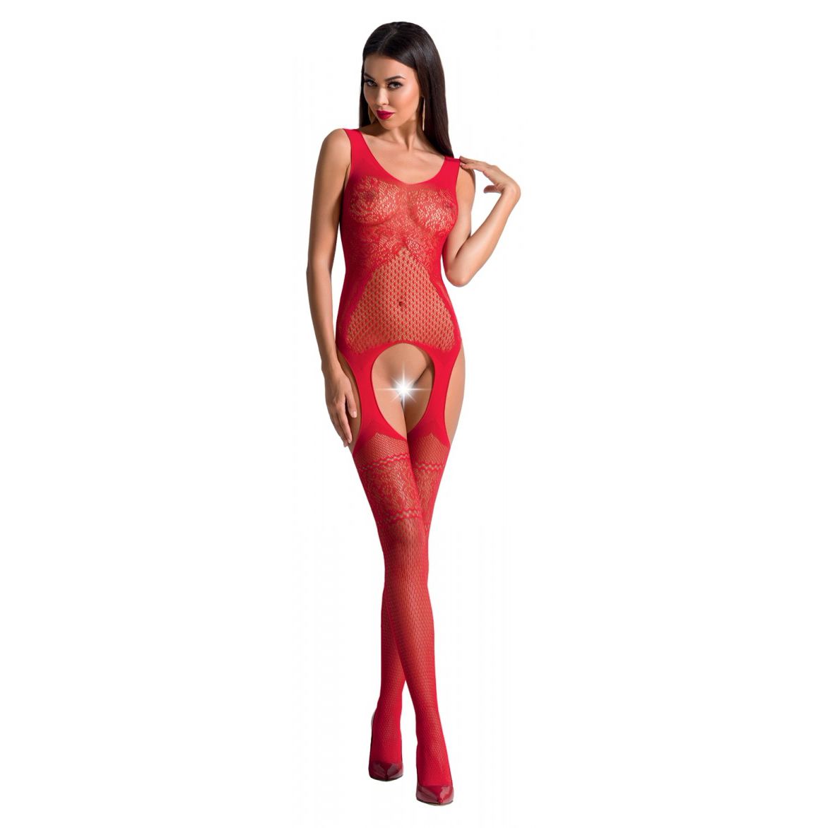 Catsuit Passion BS061 Rosu