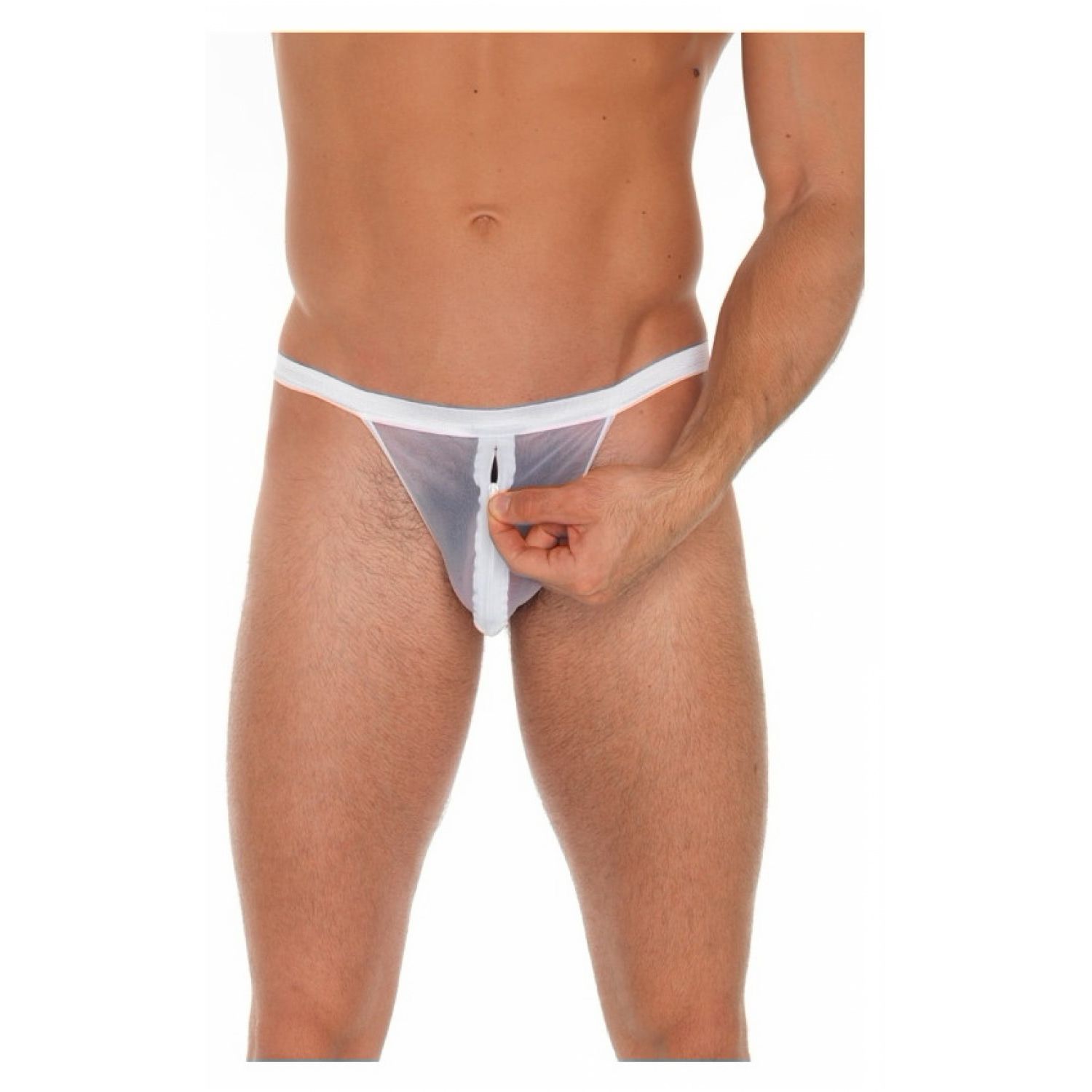 Chilot Amorable Jacob With Zipper Alb