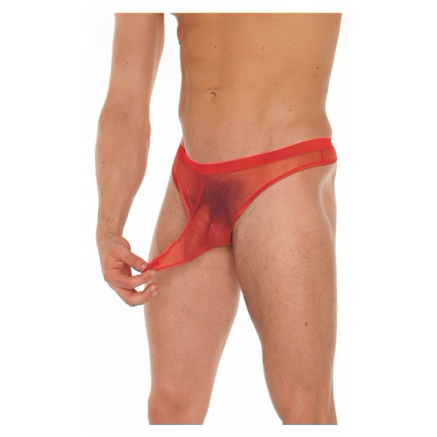 Chilot Amorable Transparent Spout Roșu