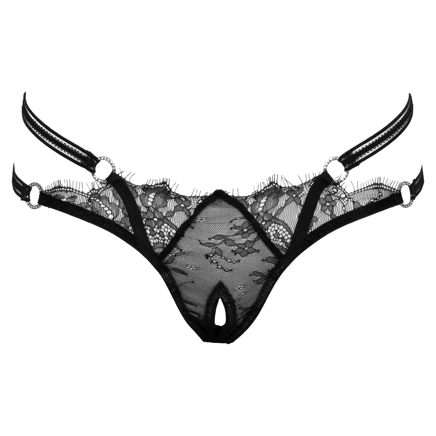 Chilot Decupat Cottelli Collection Agatha Negru