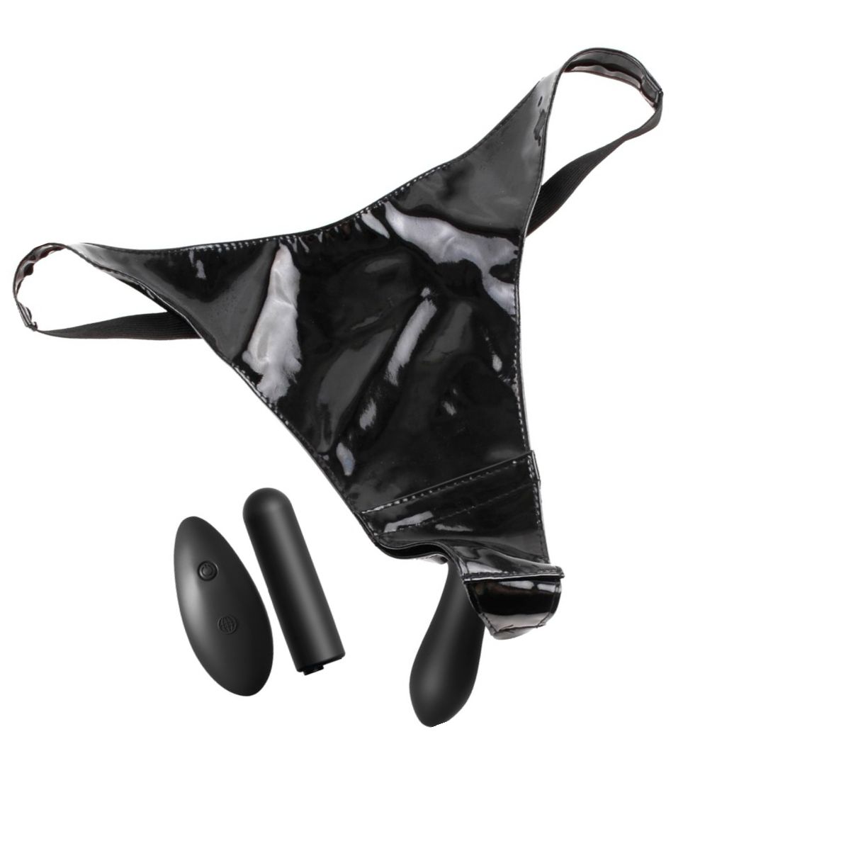 Chiloti Vibratori Fetish Fantasy Remote Panty Negru