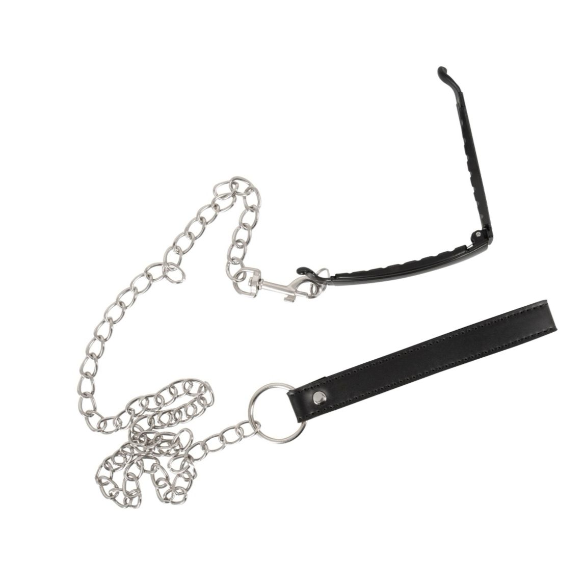 Clema Intimă cu Lesă Bad Kitty – Metalică 11 cm