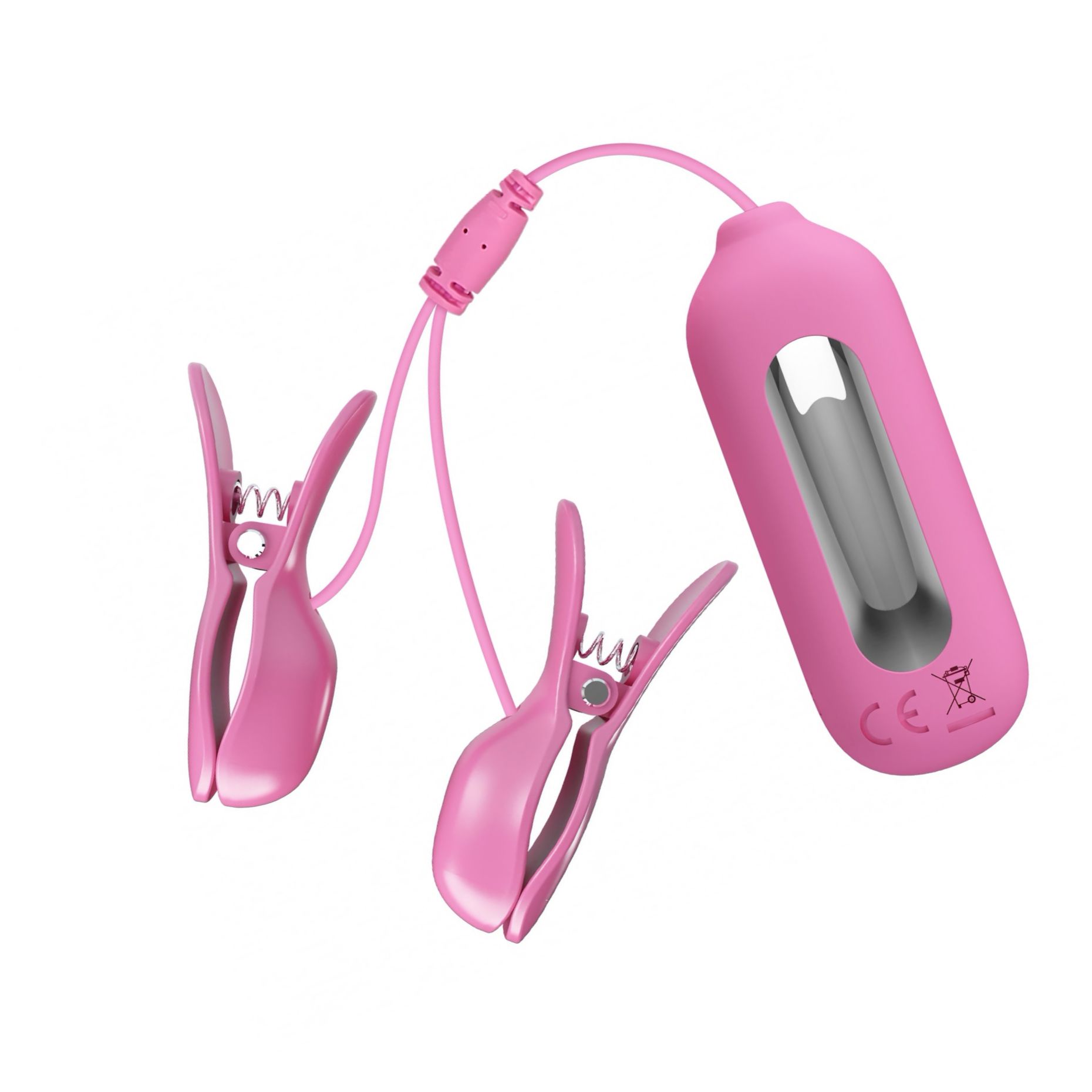 Cleme Pentru Sfârcuri Romantic Wave II 3 Trepte 7 Funcții Roz