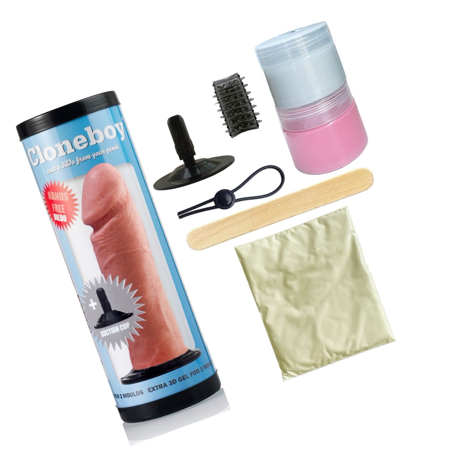 Cloneboy Dildo 20cm And Suction Cap