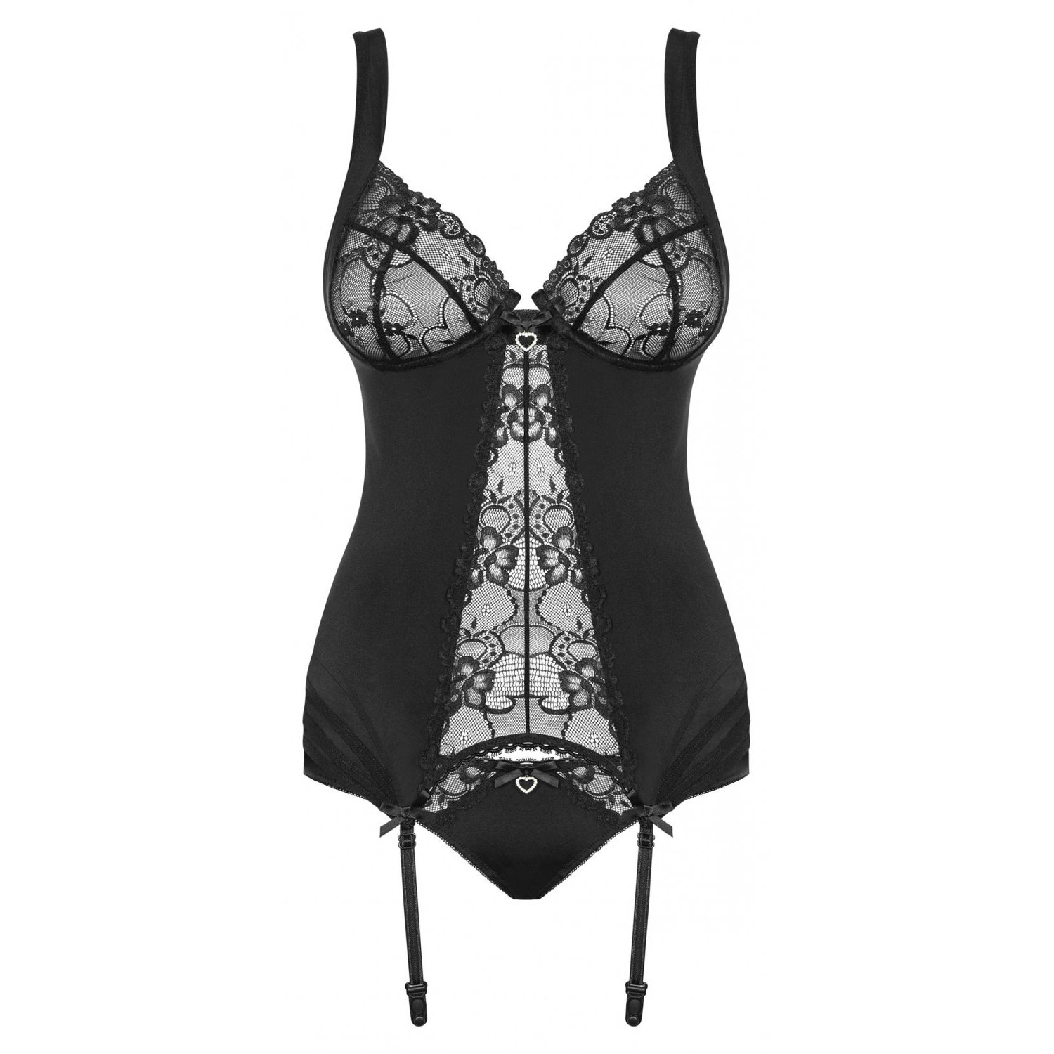 Corset Obsessive Heartina Negru