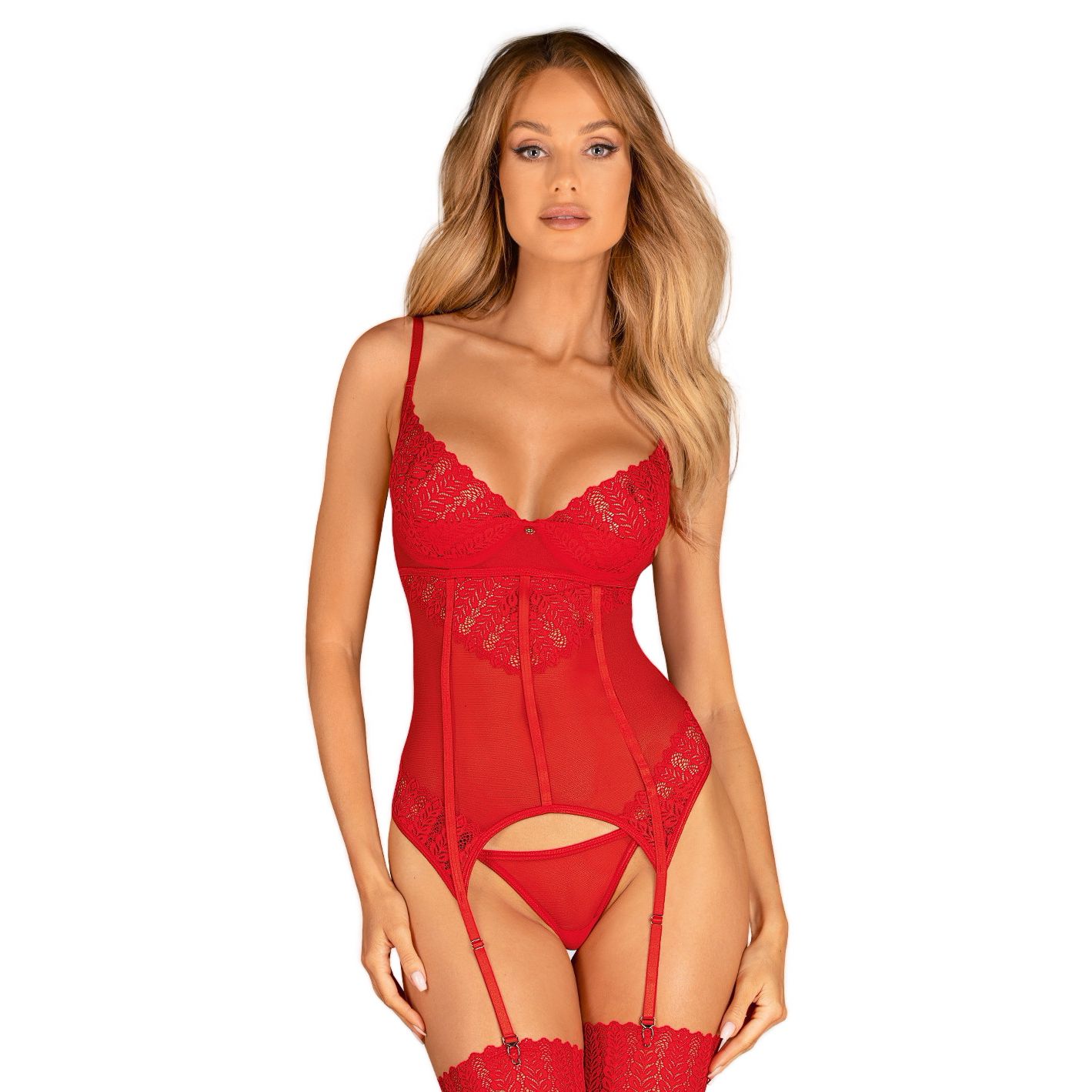 Corset Obsessive Ingridia Roșu