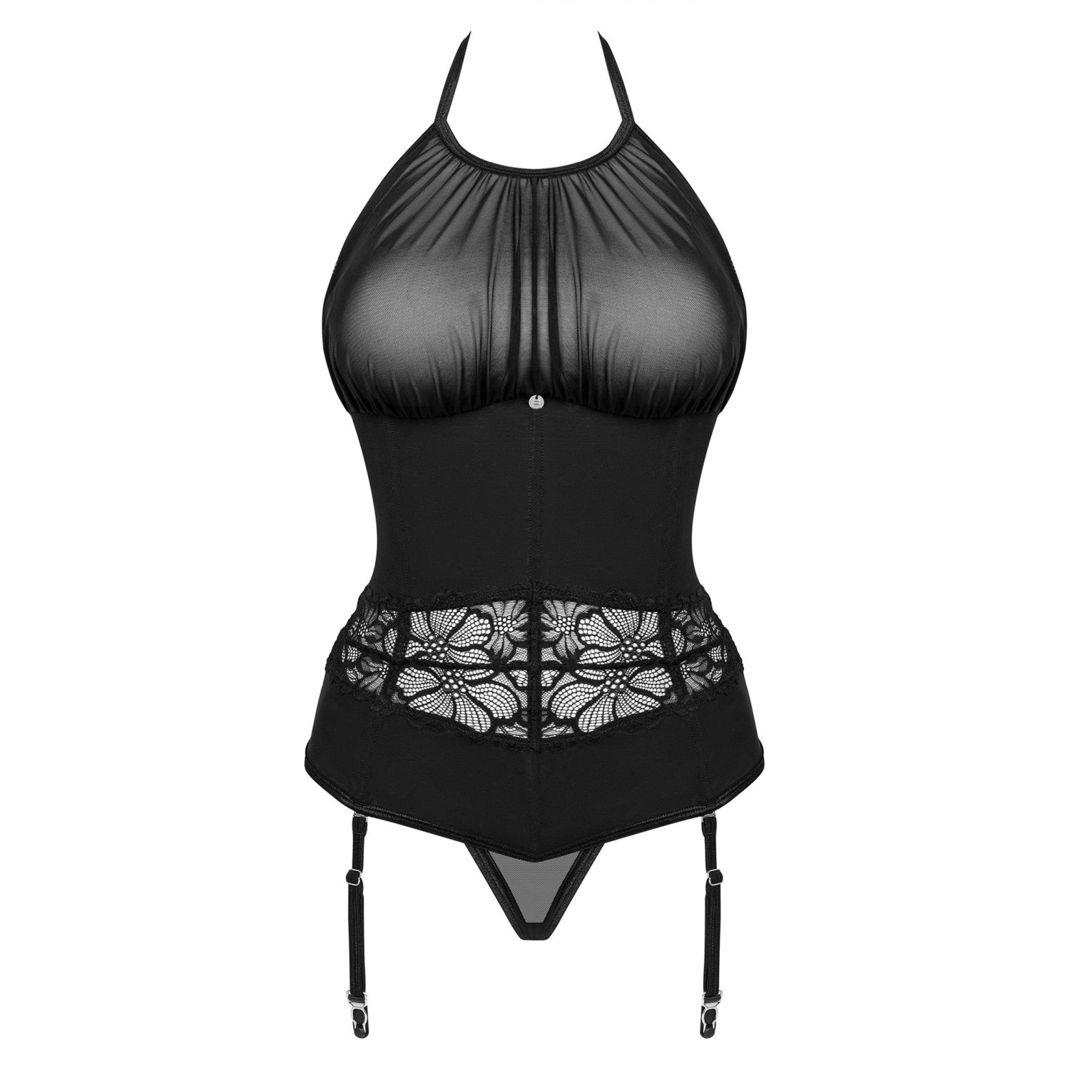 Corset Obsessive Serafia Negru