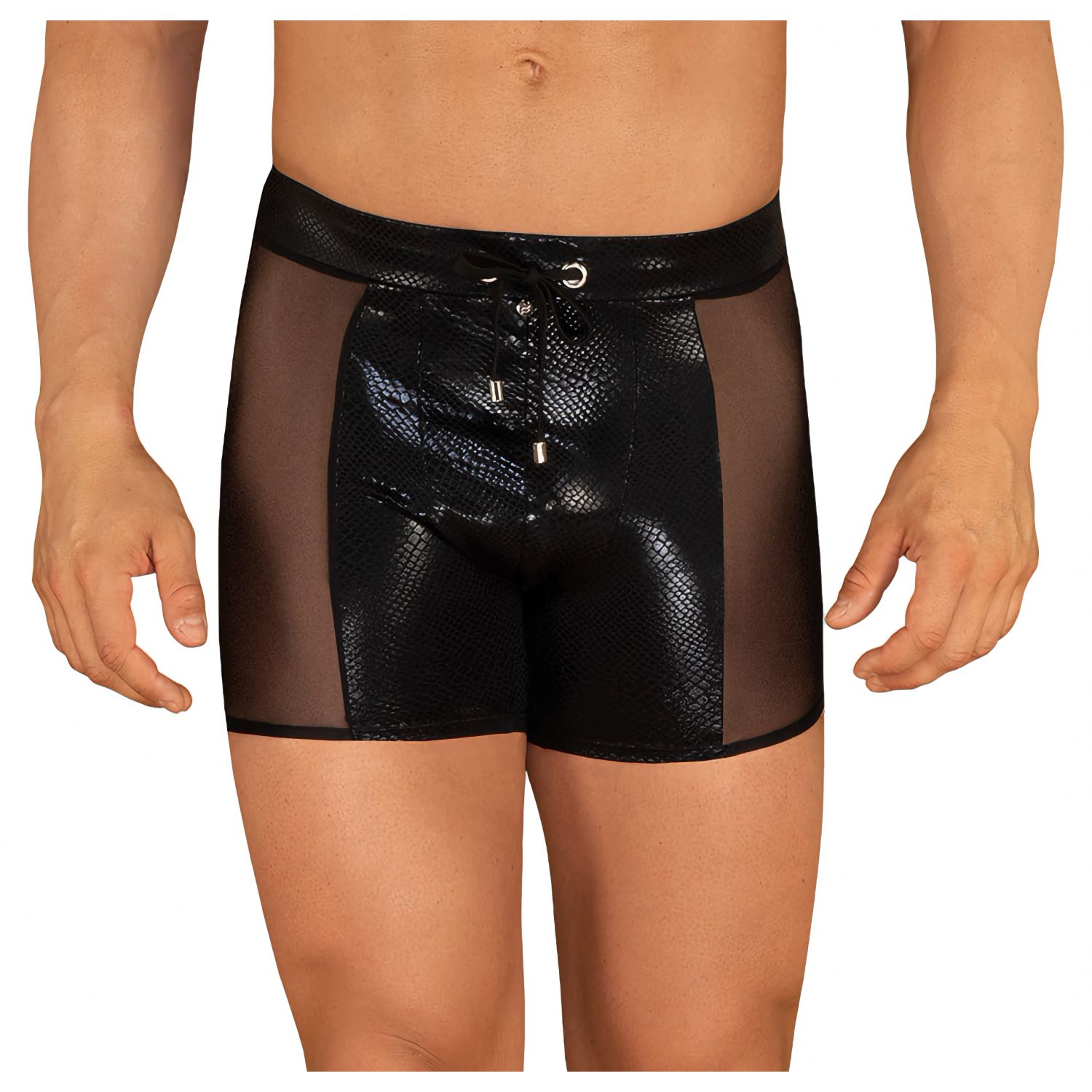 Costum Baie Bărbătesc Obsessive Punta Negra Negru