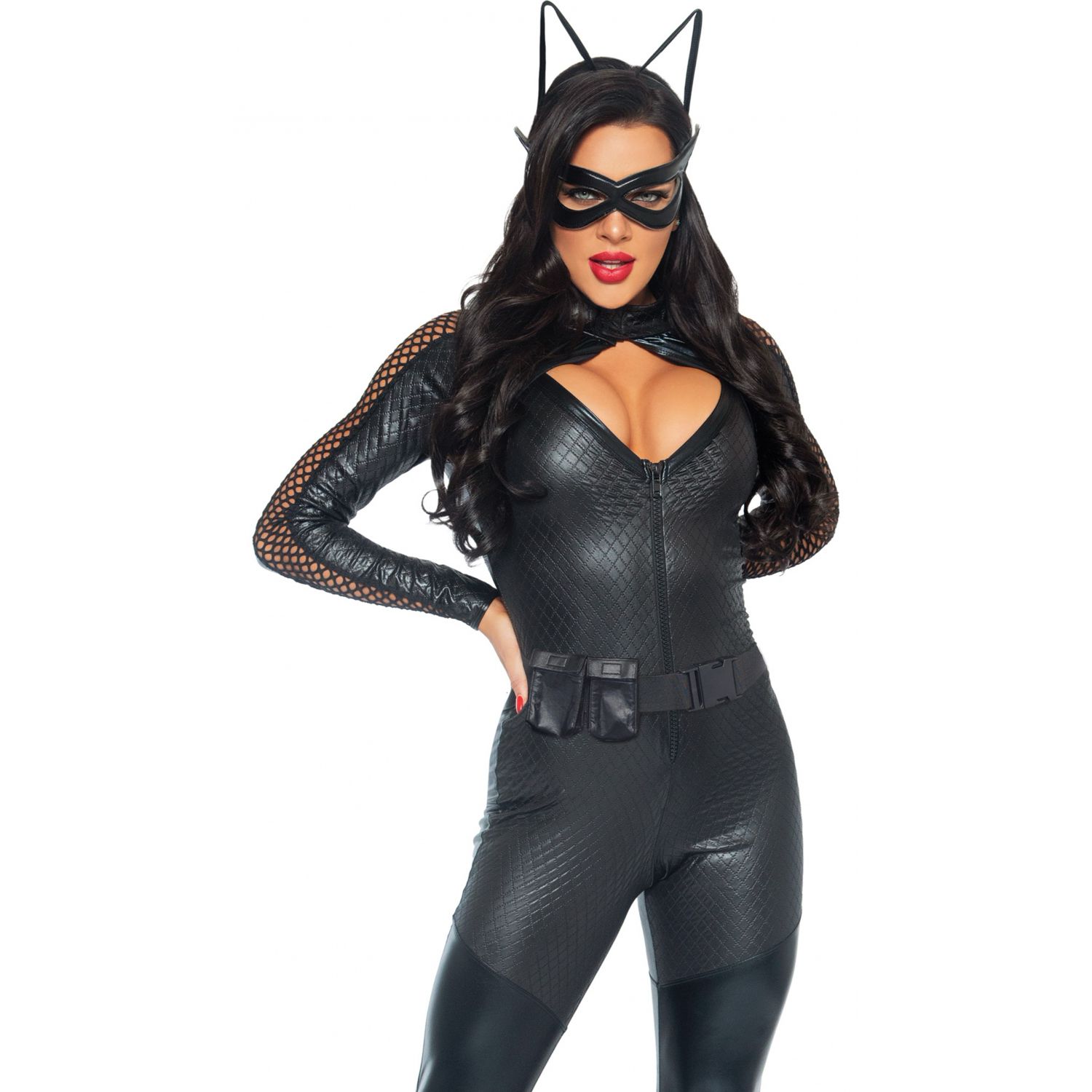 Costum Leg Avenue Wicked Kitty Negru