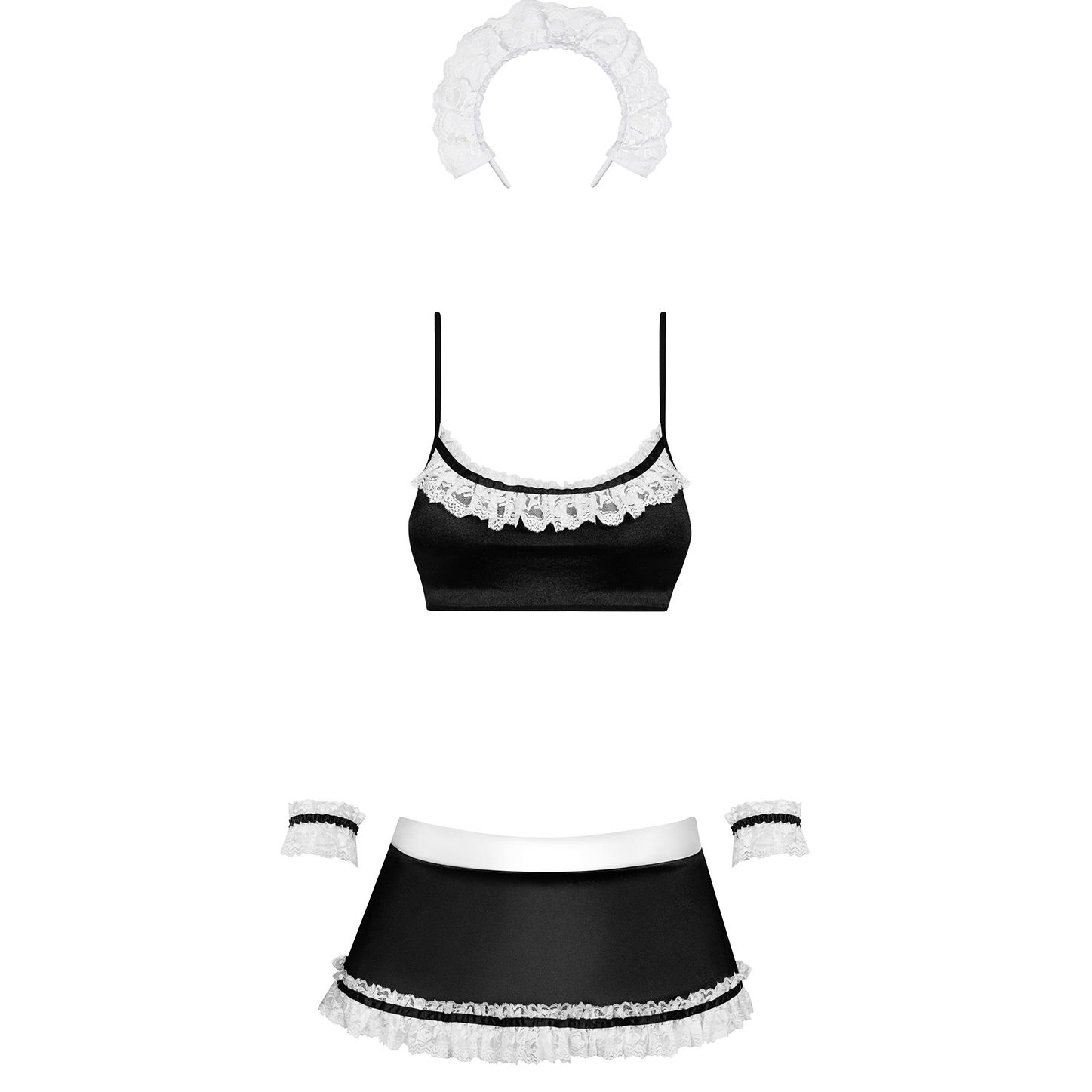 Costum Obsessive Maid Negru