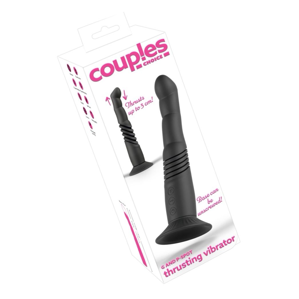Couples Choice Vibrator Impingeri Punct G și Prostată 9x9