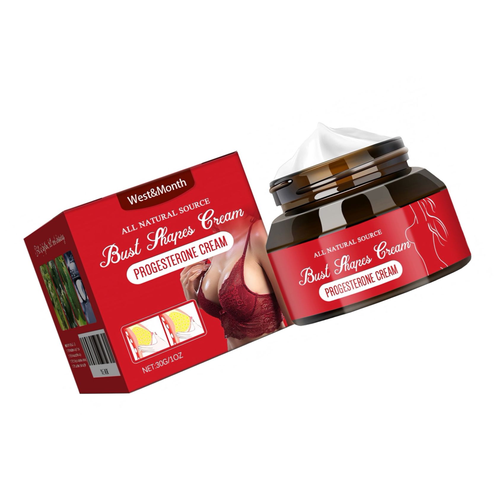 Cremă Mărire Bust West And Month Lifting și Fermitate