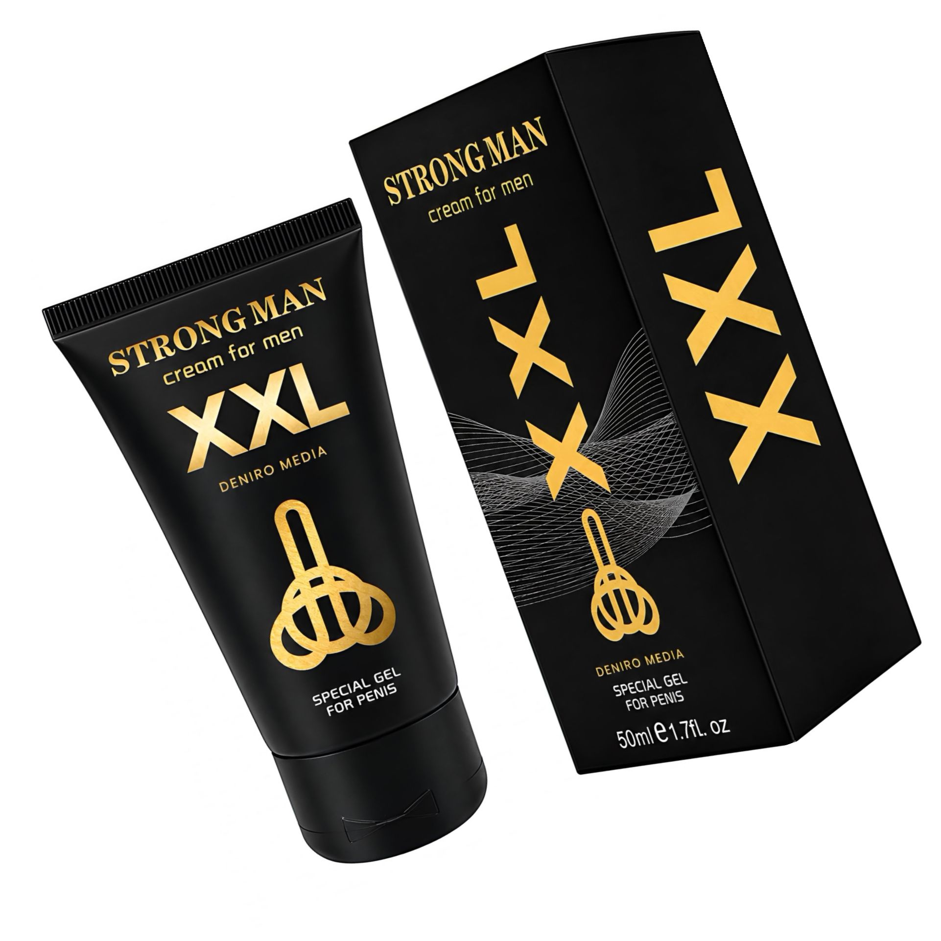Cremă Pentru Creșterea Penisului Strong Man XXL