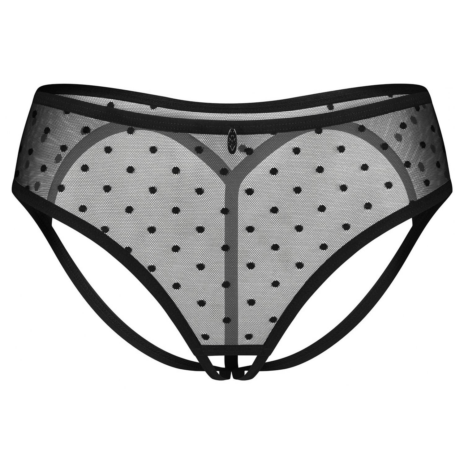 Crotchless Panties Obsessive Nuites Negru