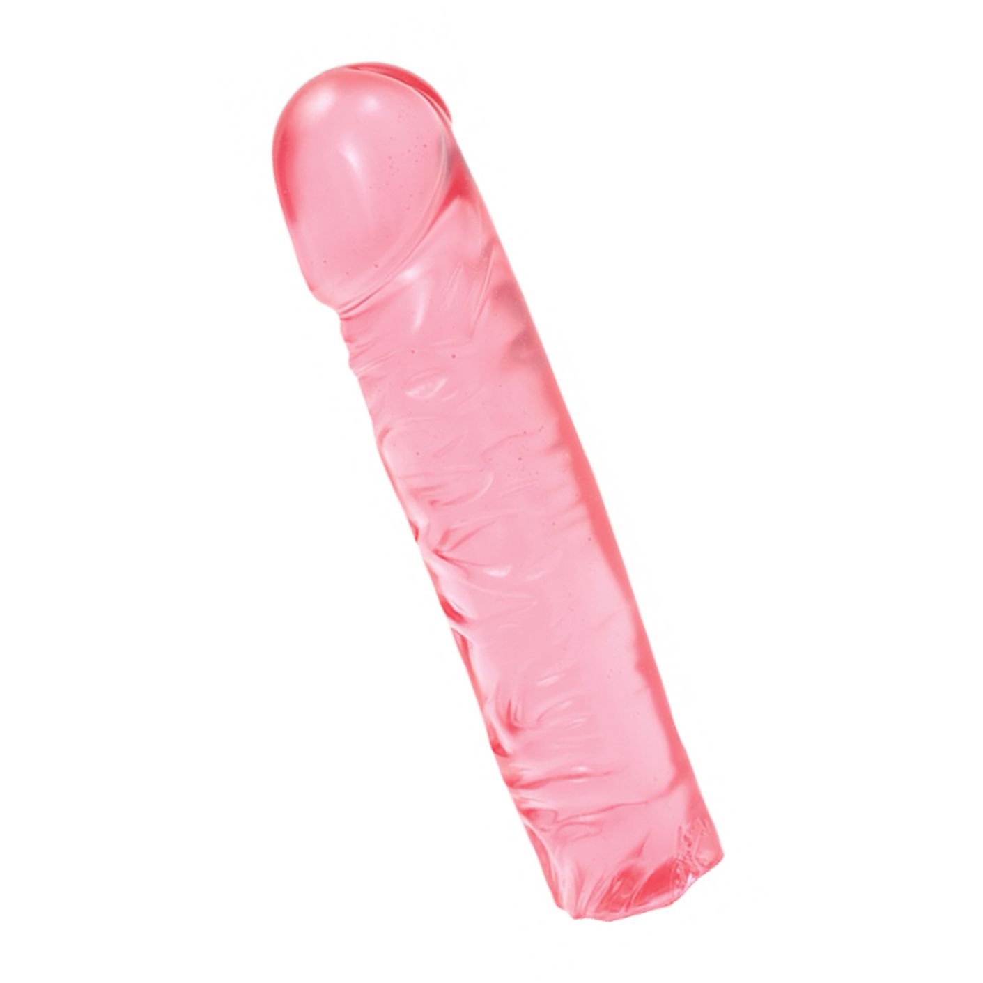 Crystal Jellies Dildo Classic 20.3cm Roz