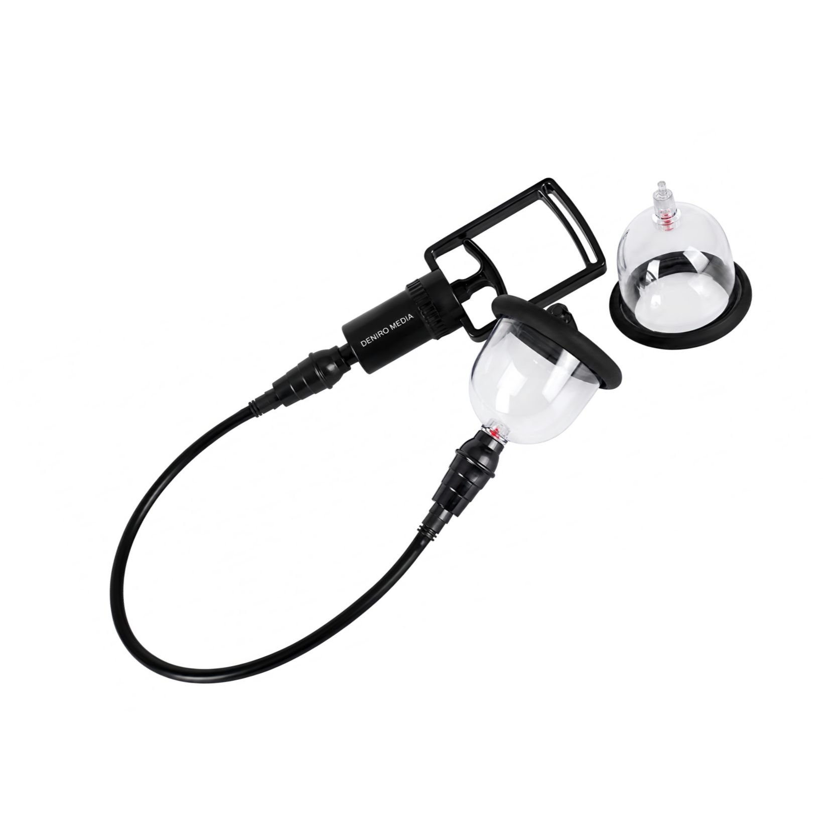 Cupe Vibratoare Pentru Sfârcuri Bad Kitty Transparent