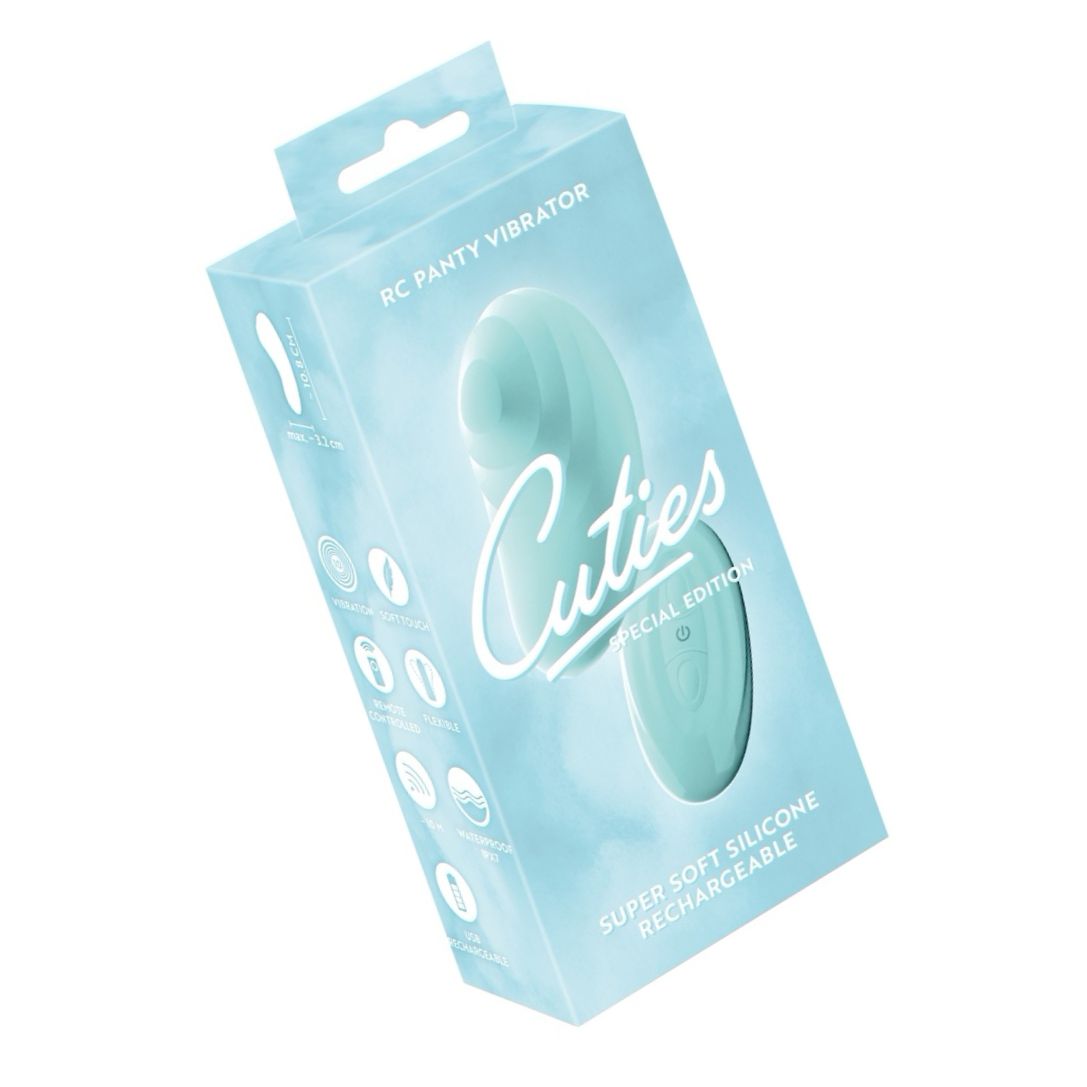 cuties RC Panty - Vibrator Discret, 10 Moduri, Reîncărcabil