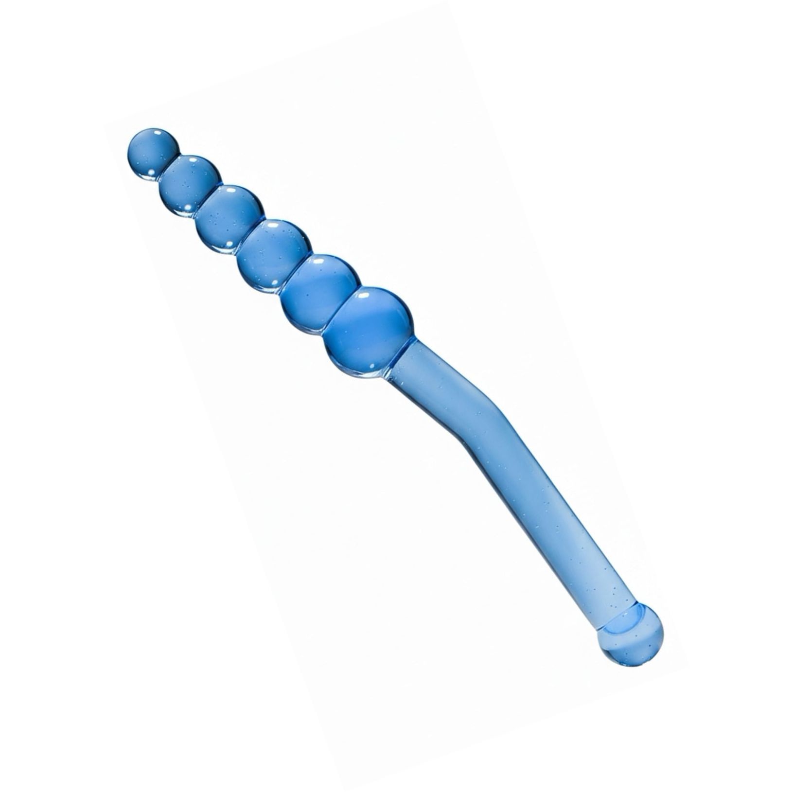 Dildo Anal Angler Clear Albastru
