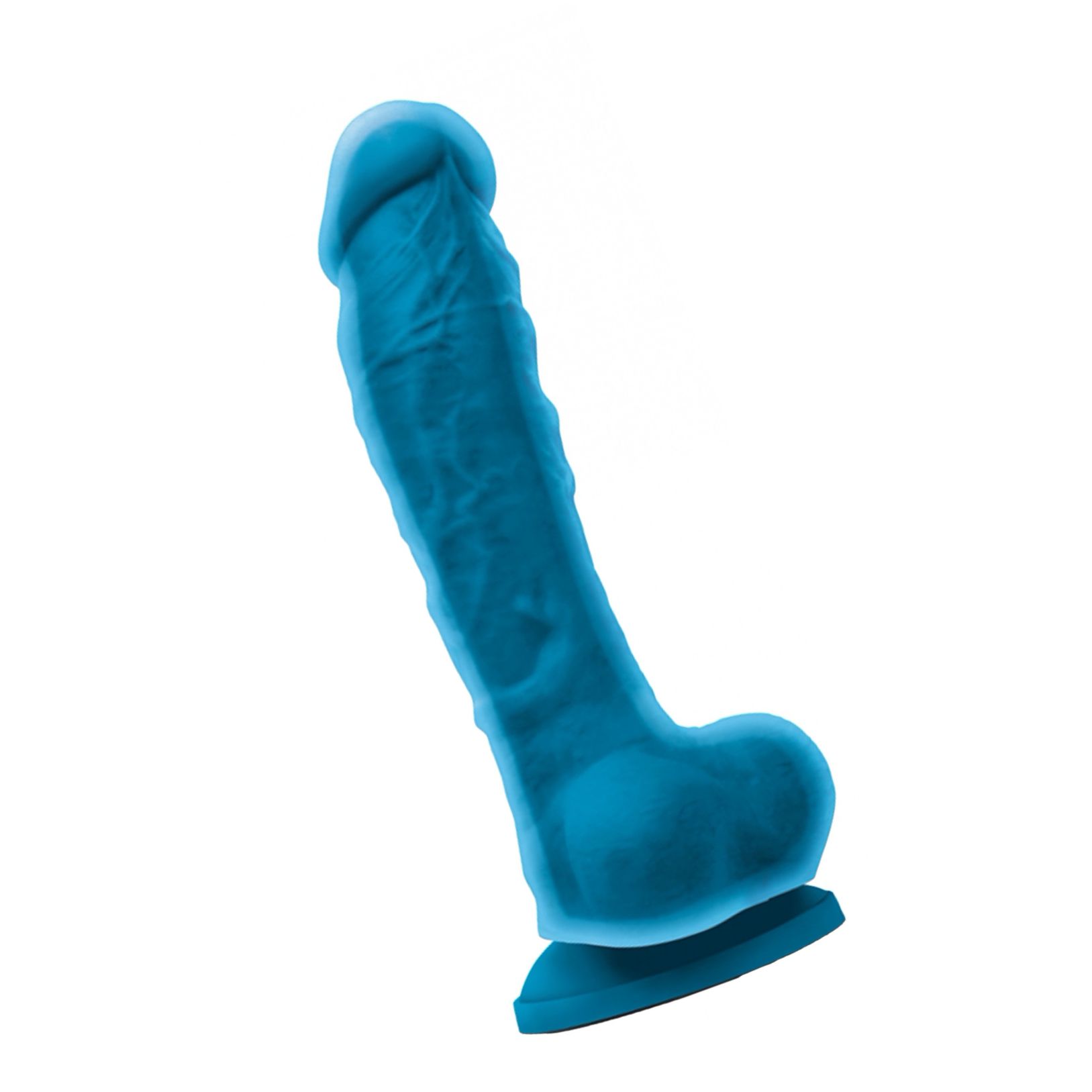 Dildo Colours Dual Density Albastru